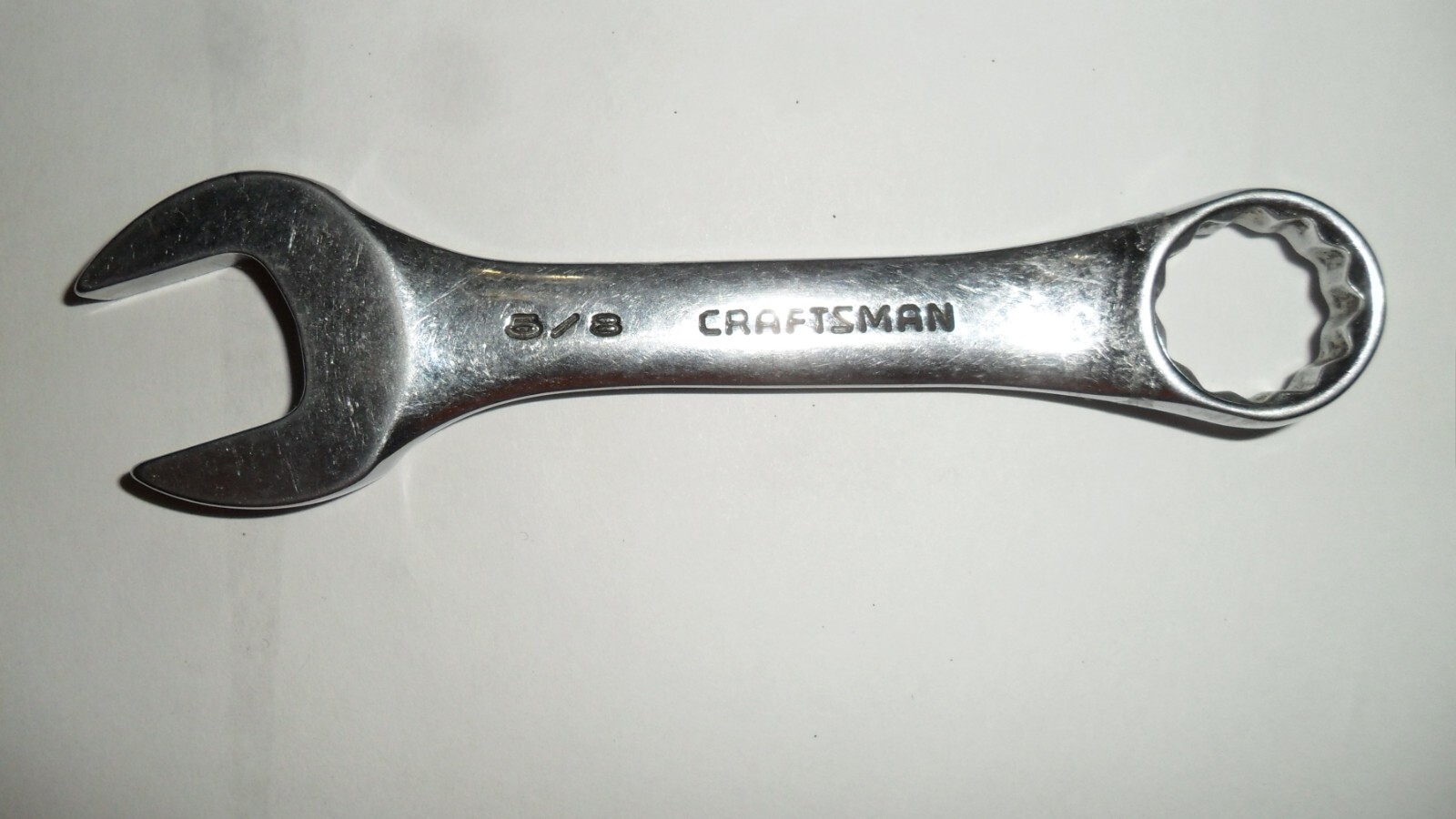 USA Craftsman 5/8 Inch Stubby Short Combo WRENCH 44107 BIN FREE SHIPPING
