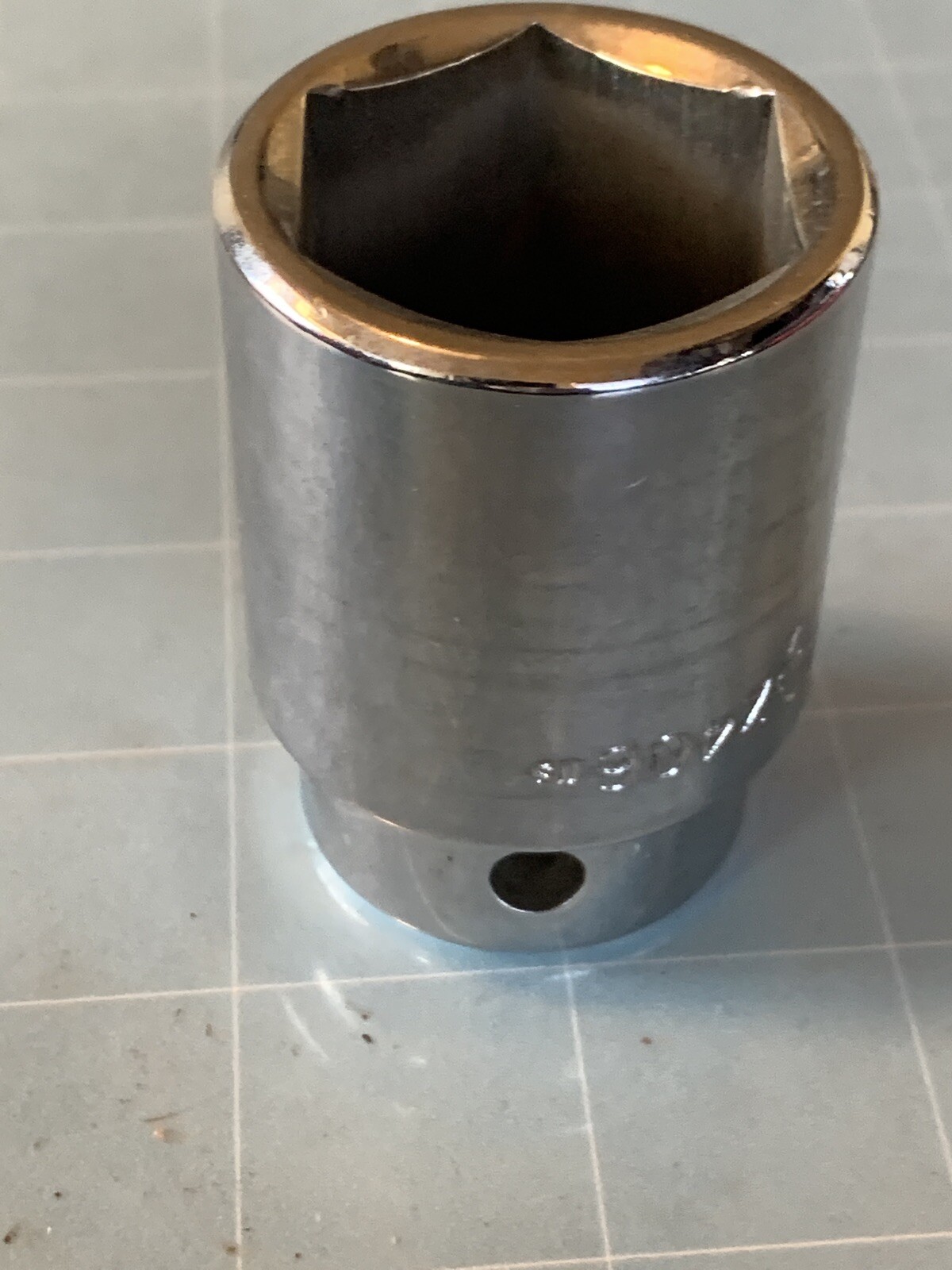 MAC TOOLS 1-1/4 IN 6 PT. CHROME SOCKET 3/4DR.»,PART # Z406 USA