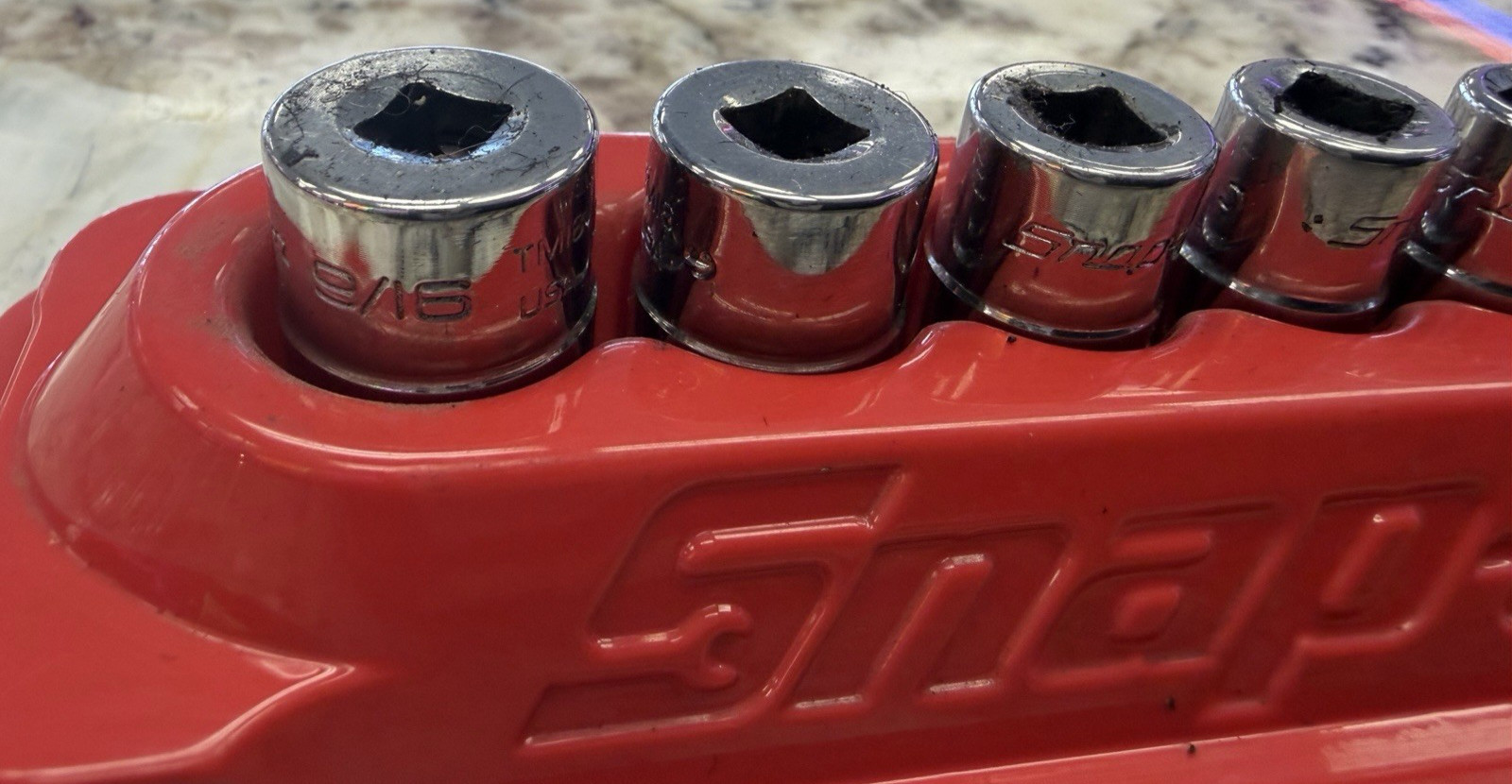 Snap-On 1/4″ Drive Socket Set TM Series 6 SAE 3/16″ to 9/16″