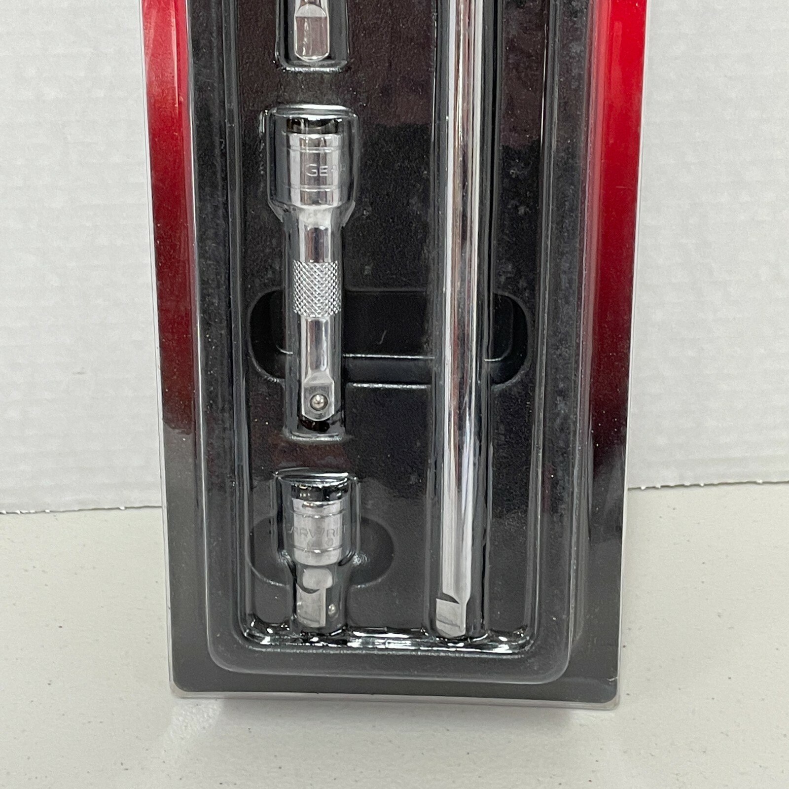 GearWrench 81200D – 4 Piece Standard Extension Set, 3/8″ Drive