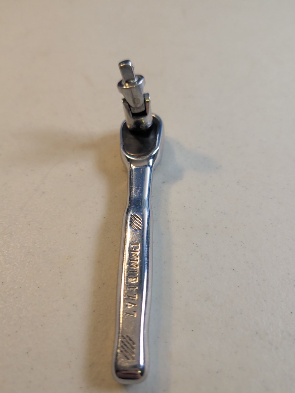 Craftsman 1/4″ Quick Release Ratchet Polished Chrome CMMT81747 + Swivel Adapter