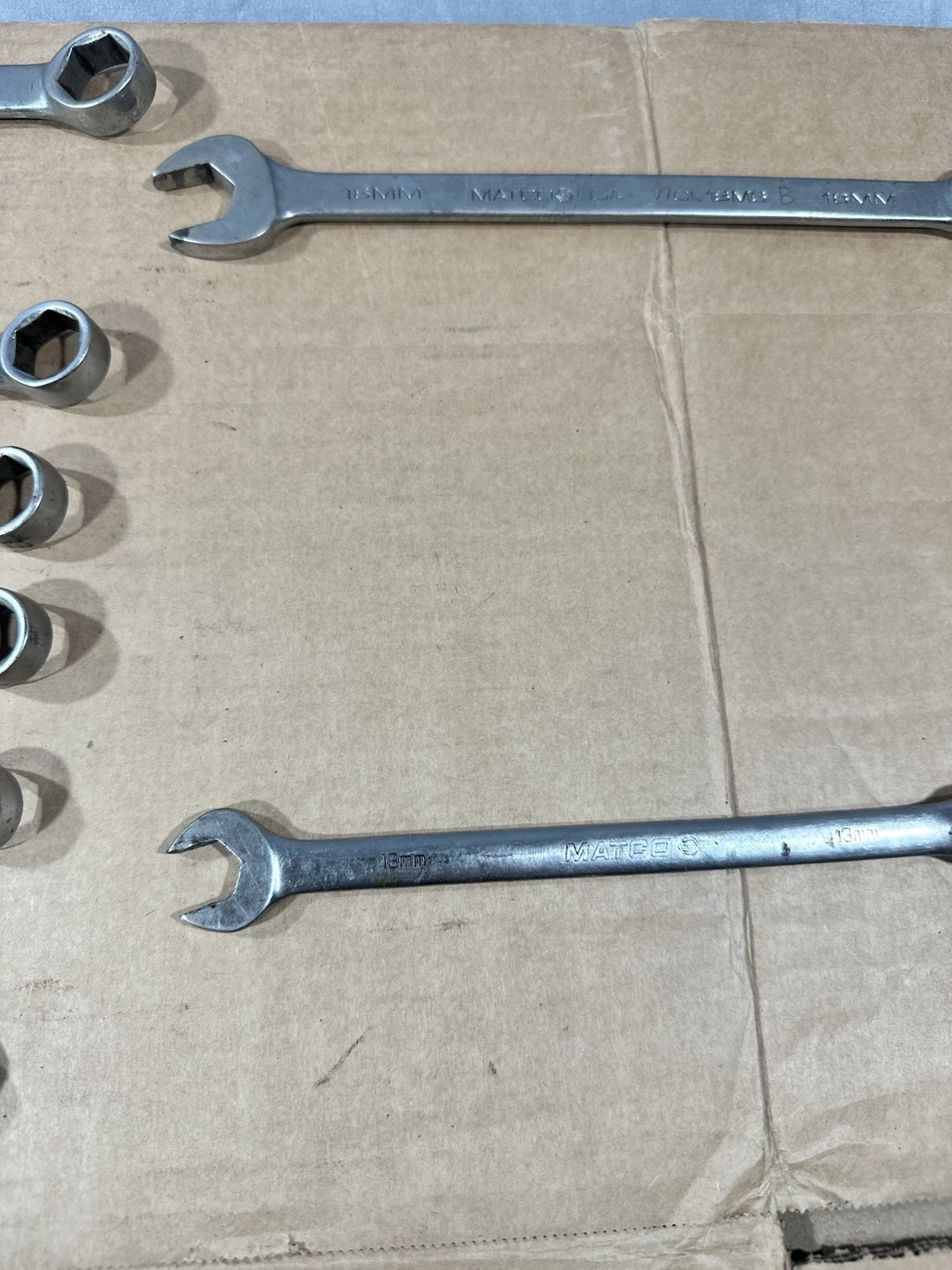 Matco Wrench Set Metric Set 9pcs WCL 11MM – 19MM USA Made