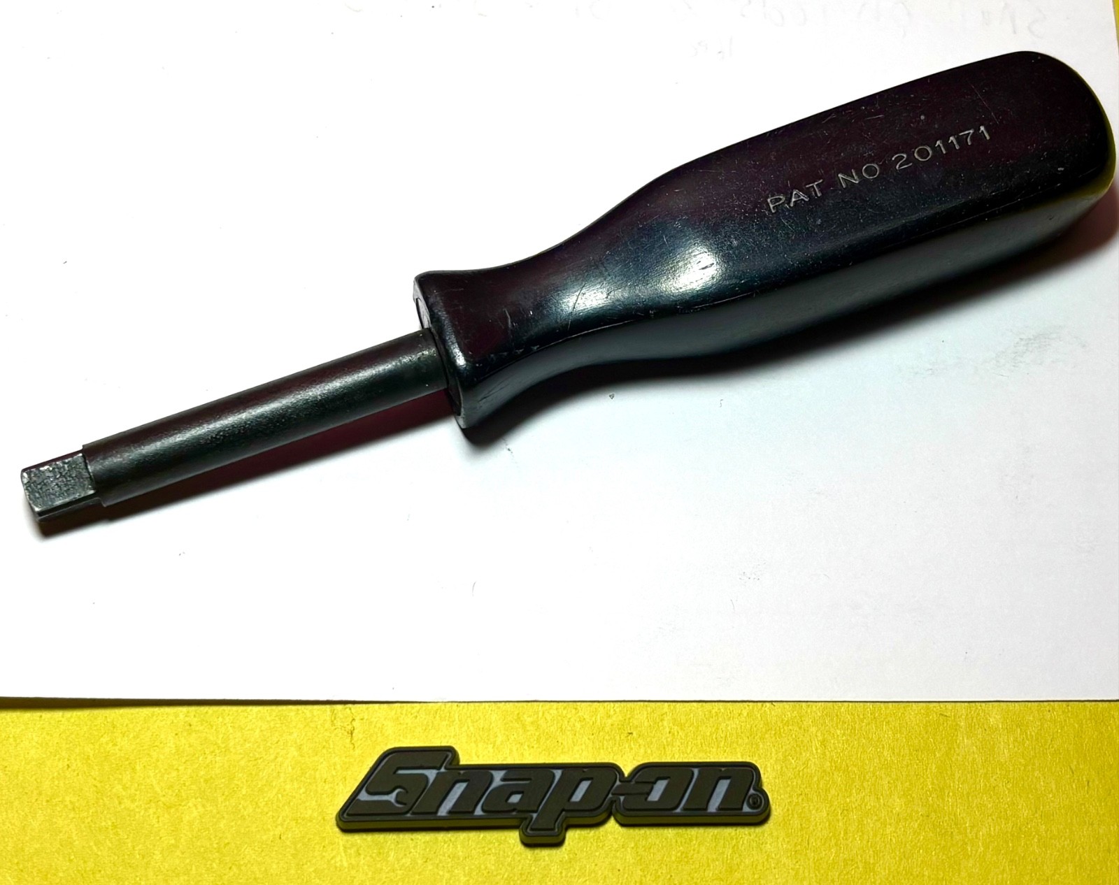 Snap-On Tools Lock Pin 1/4 Drive 6 Standard Shank Socket Driver GM 4A