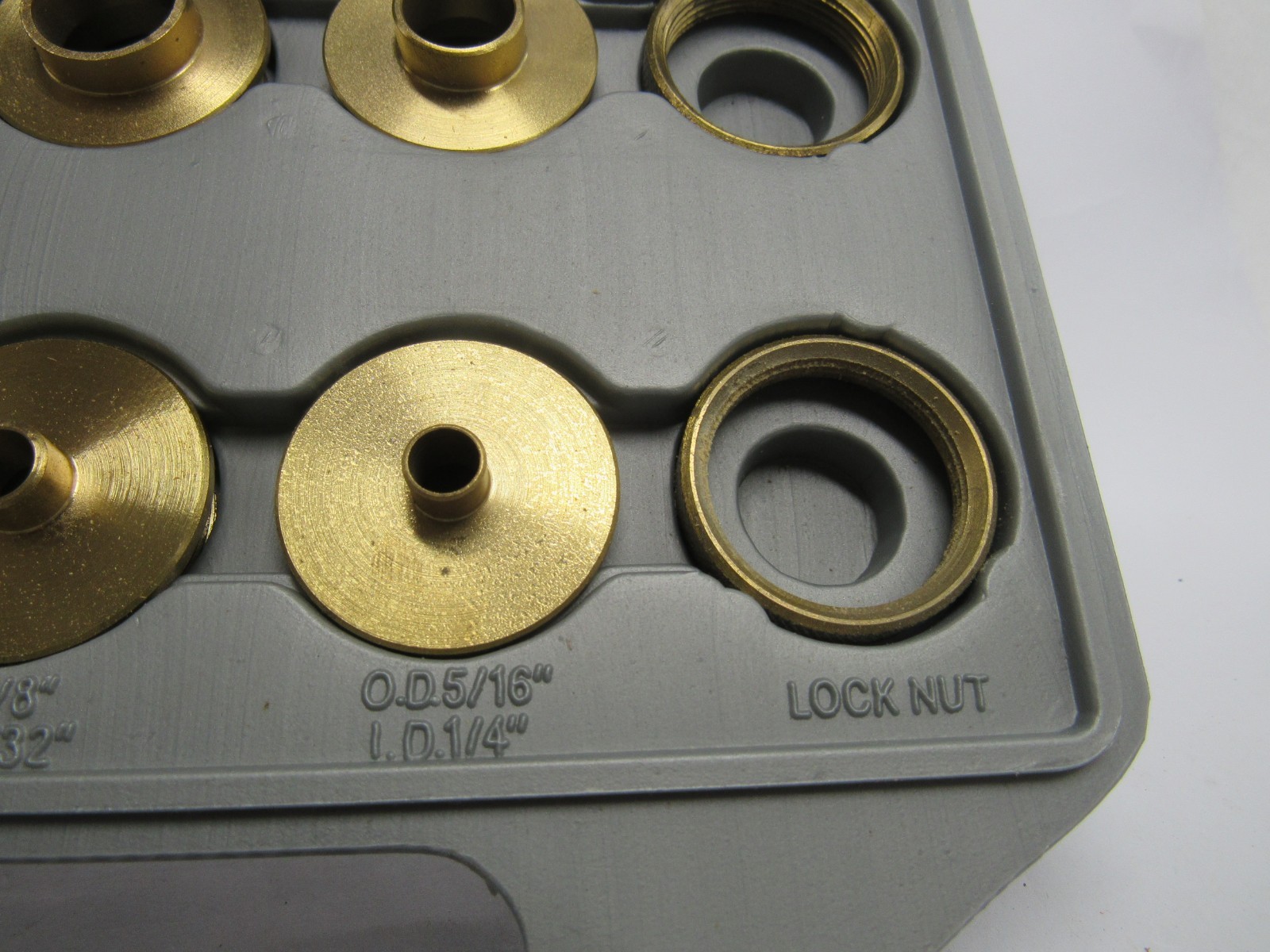 Shop Fox Brass Bearing Seal Driver Set w/ Case Automotive Bushing Tool Kit