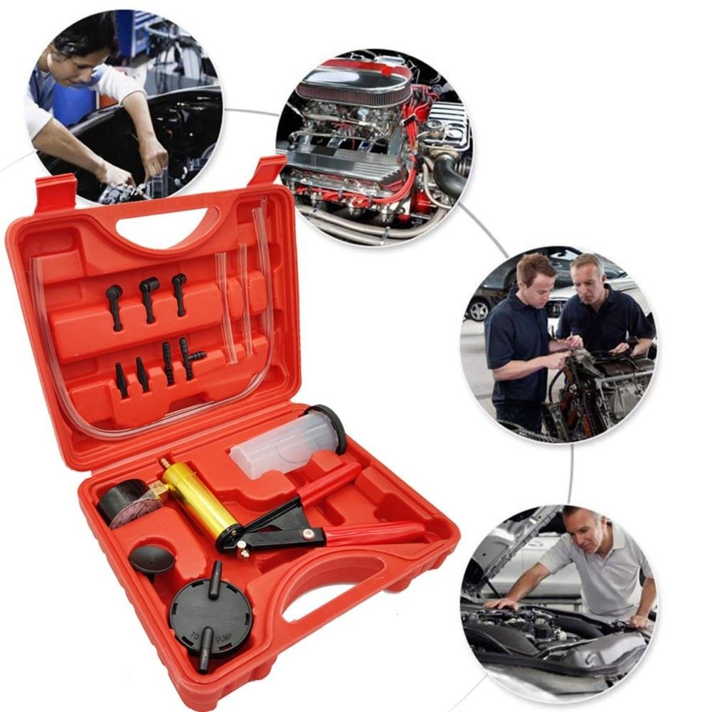 Brake Fluid Discharge Tool Auto Repair Tool Vacuum Pump Repair Kit D1G7