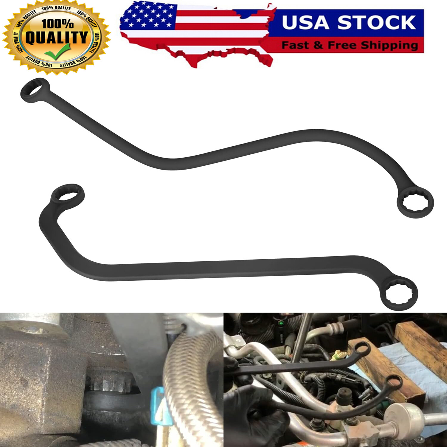 6.5L Diesel Engine 6087 GM Injection Pump Wrench Set for 1996-2000 GM Full-Size