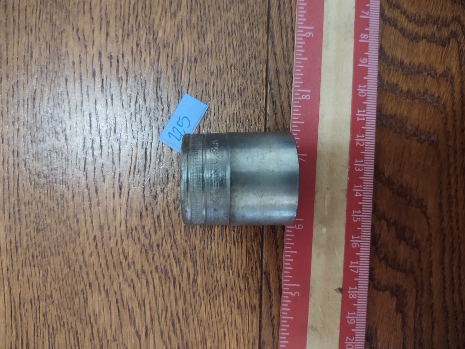 Snap On 1″ X 1/2″ Shallow Socket 12 Point Chrome Ratchet Tool USA SW320