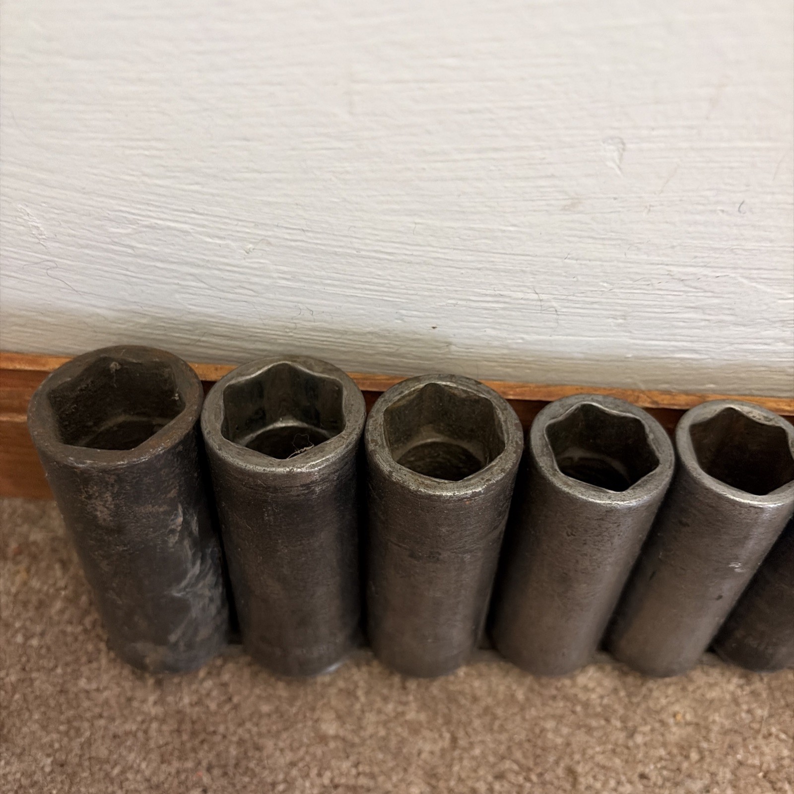 Snap On Tools SAE Deep Impact Socket Set 1/2″ Drive 6pt 9pc 1/2″ to 1″ 309SIMYA