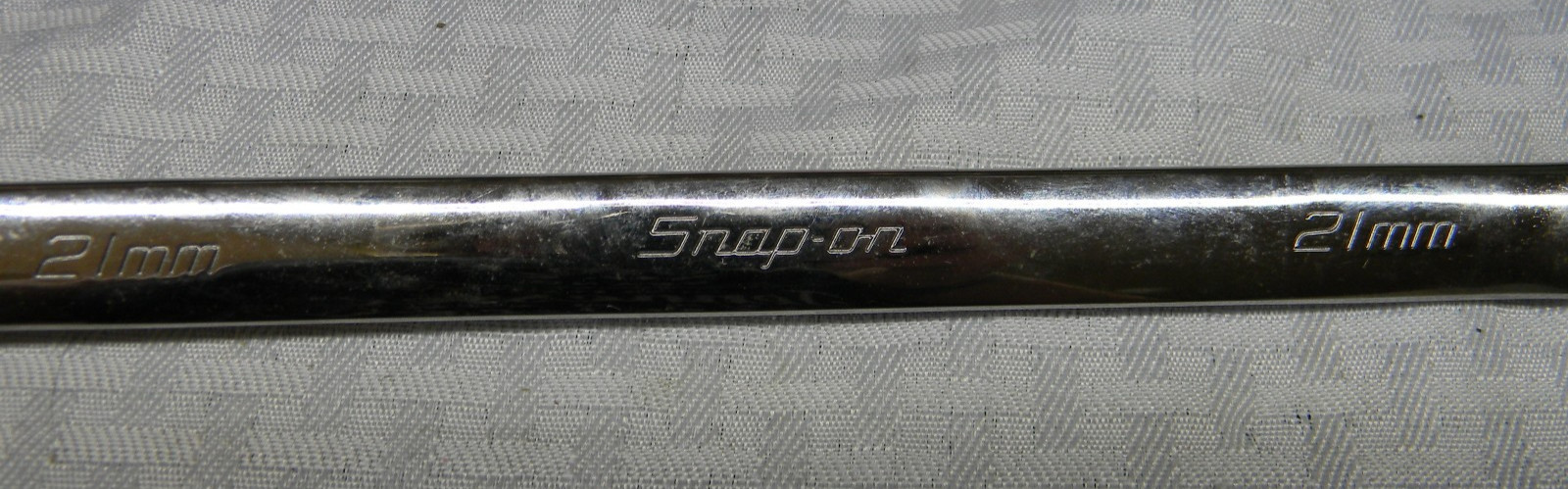 SNAP-ON 21MM METRIC 12PT COMBINATION WRENCH #OEXM210B MADE IN THE USA