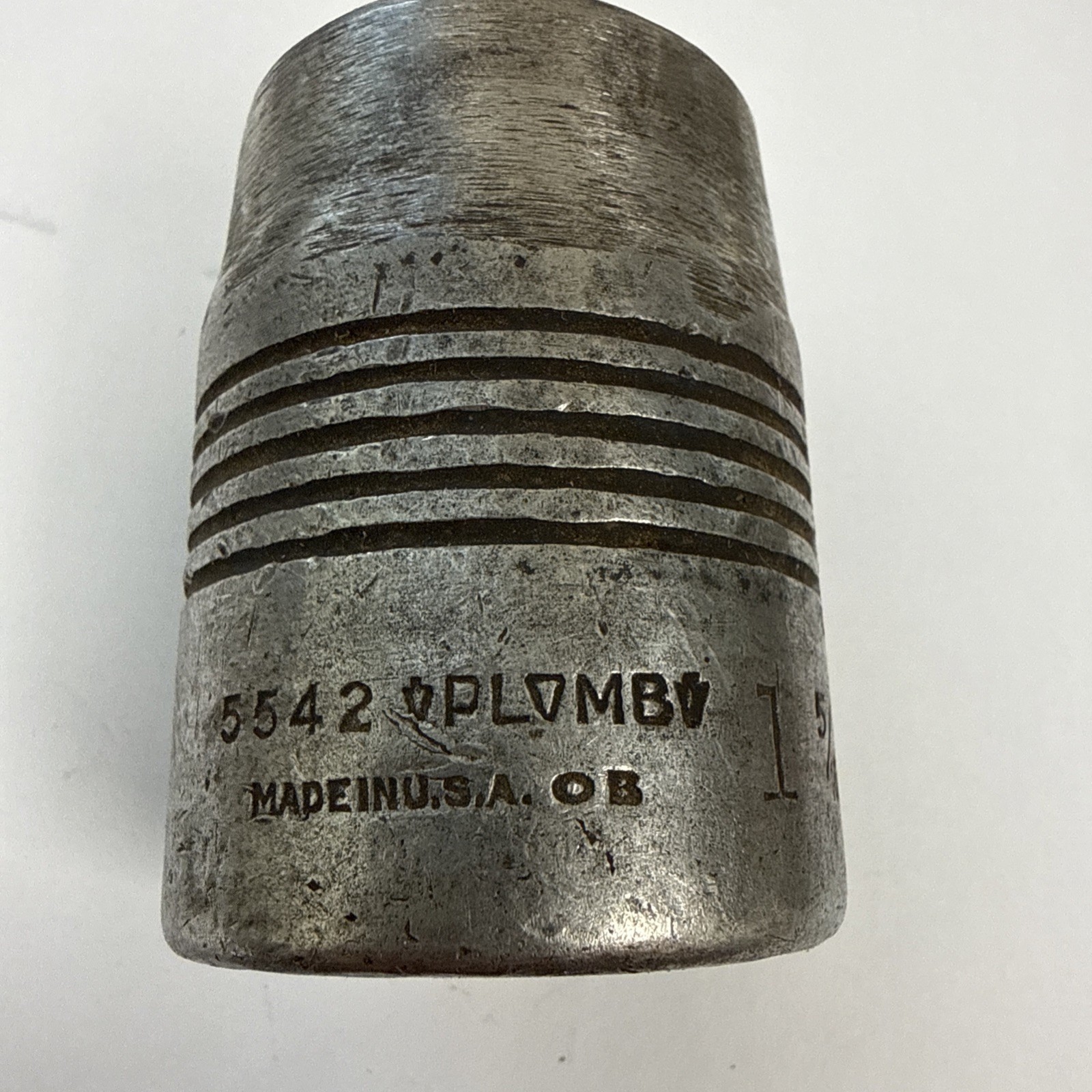 Plomb 1-5/16″ Shallow Socket 3/4″ Drive 12 Point 5542 USA READ Plvmb Plumb