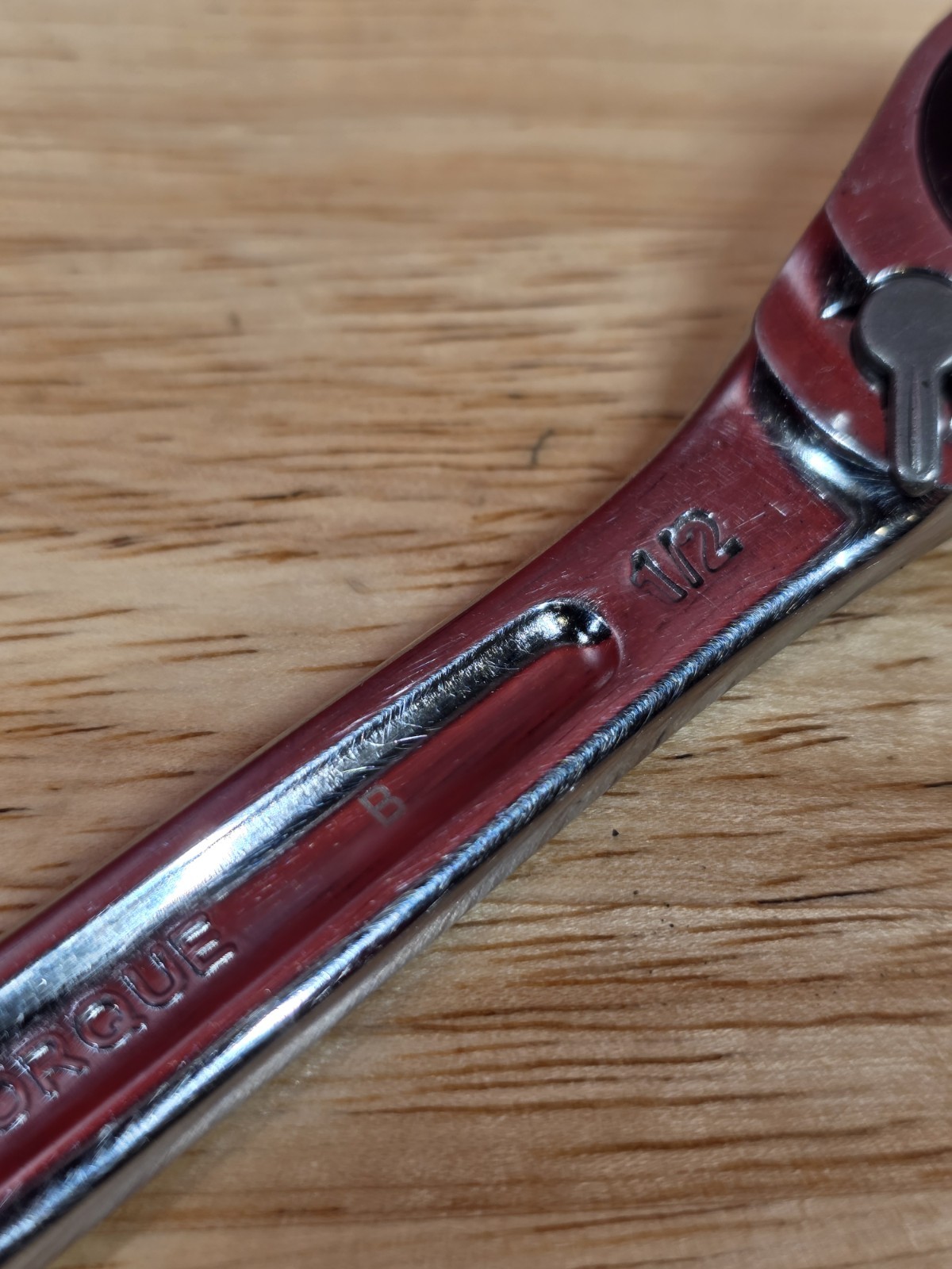 Mac Tools RWO212PTA 1/2″ 12-Point Reversible Combination Ratchet Wrench