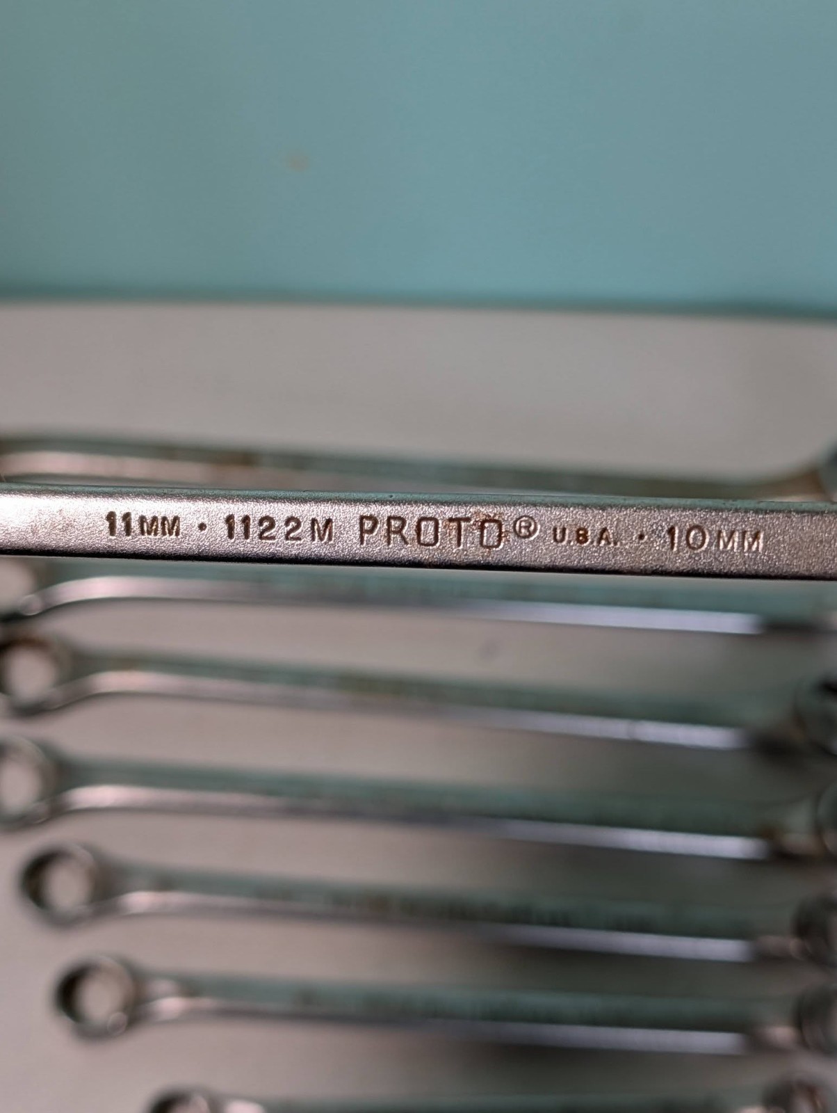 11 Proto Box End Wrench Set 10,11,12,13,16,17,18,19,20,21,22,23,24,25,26,28 USA