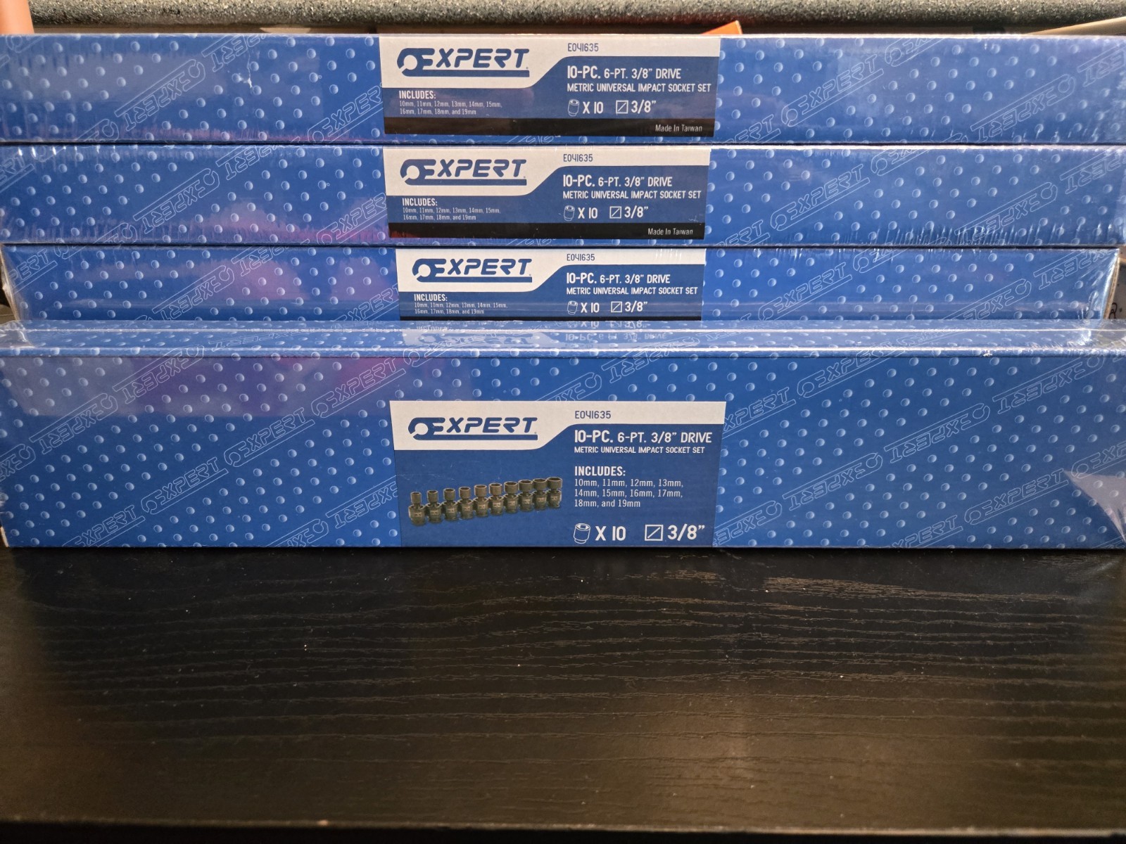 Expert 10pc 3/8″ Drive Metric Universal Impact Socket Set 6pt E041635 NEW