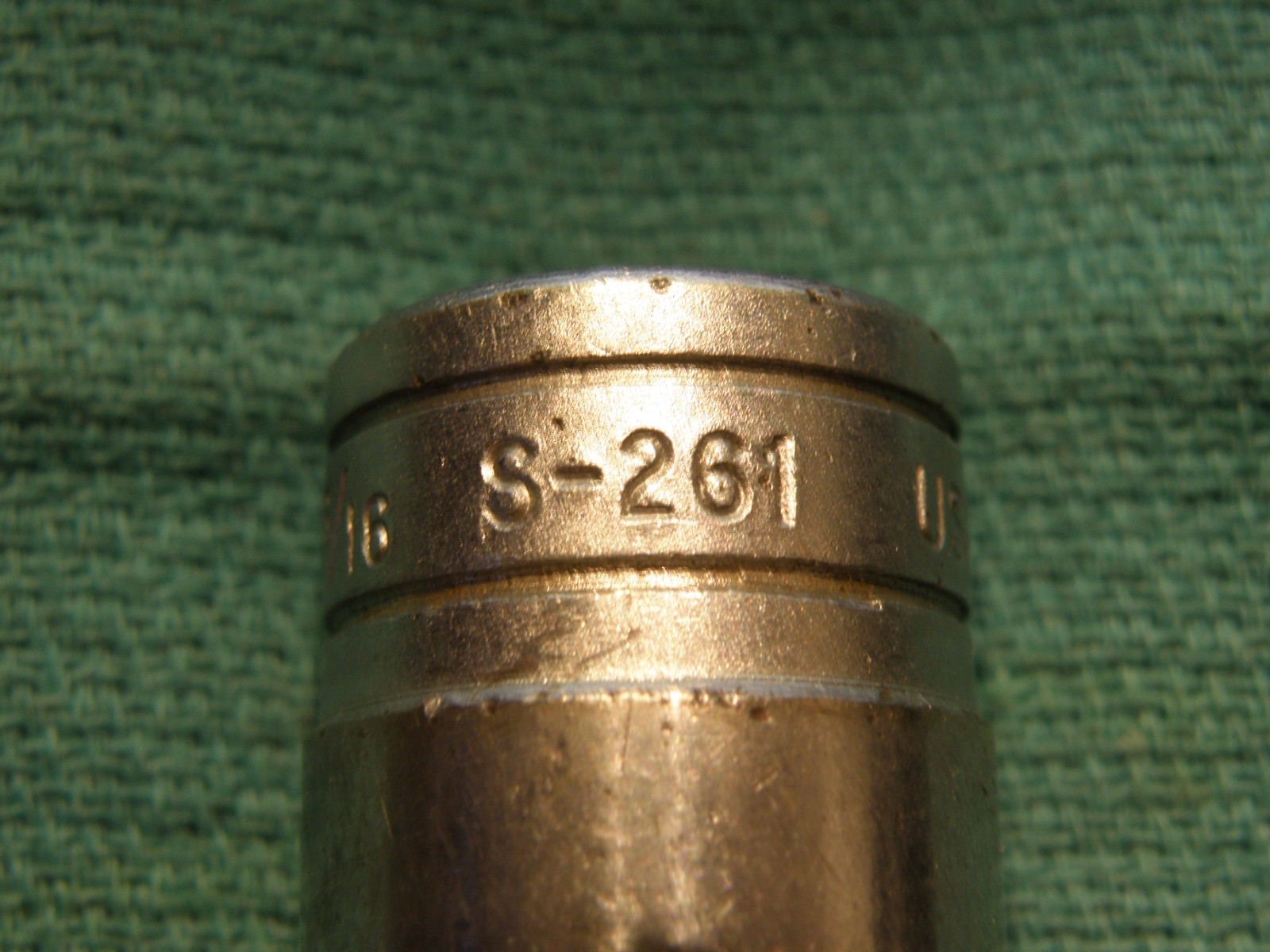 Snap-On 1/2″ Drive, 12 Point, 13/16 Deep Socket. S-261 Very Good Condition. USA.