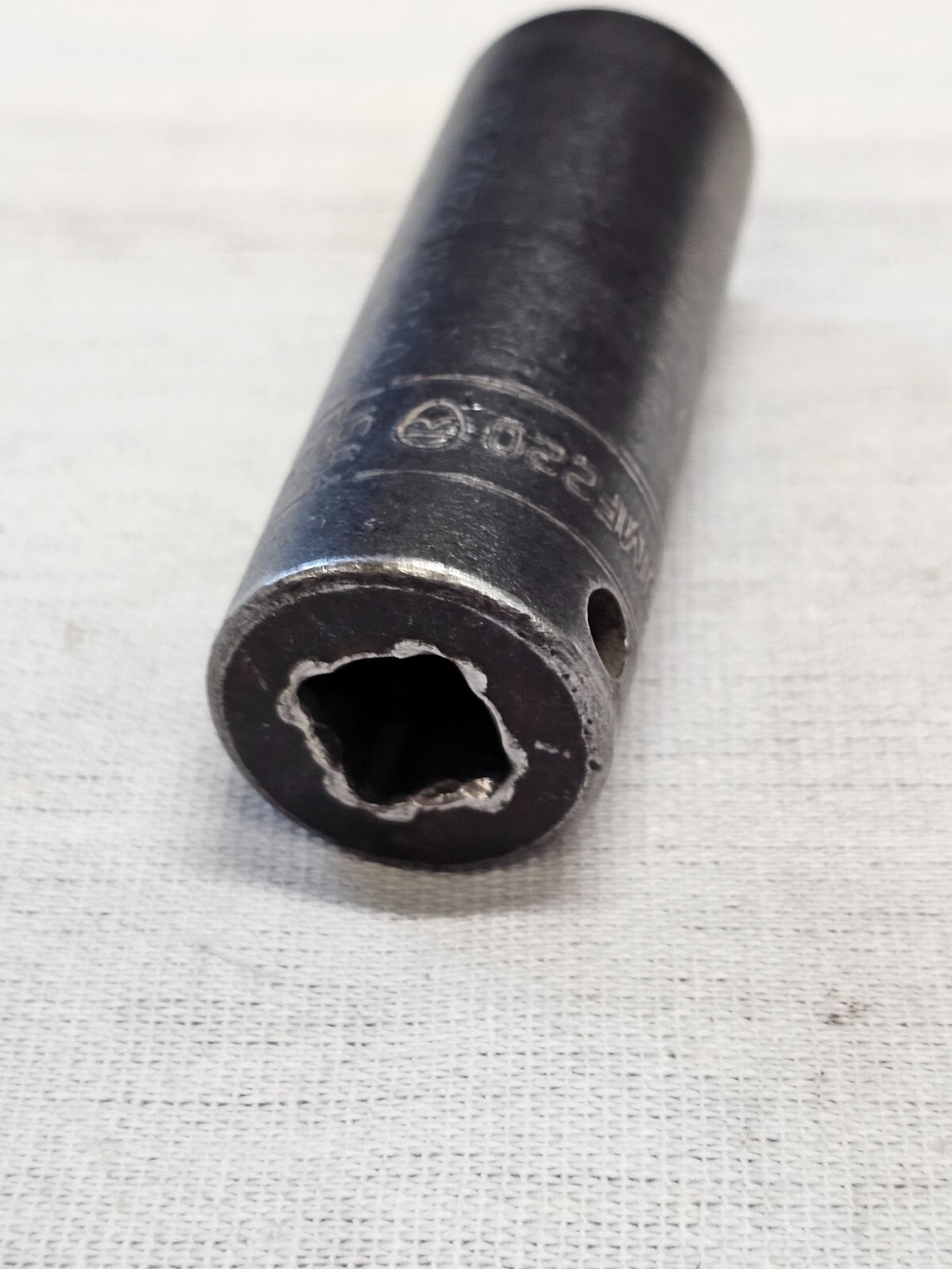 Snap-on Deep Well Impact Socket Sae 3/8″ Drive 6 Point 11/16″ SIMF220 USA