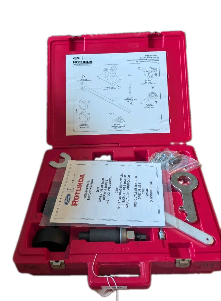 Rotunda TKIT-2019P8-FL Essential Service Tools Set Ford 2.0 EcoBlue Turbo Diesel