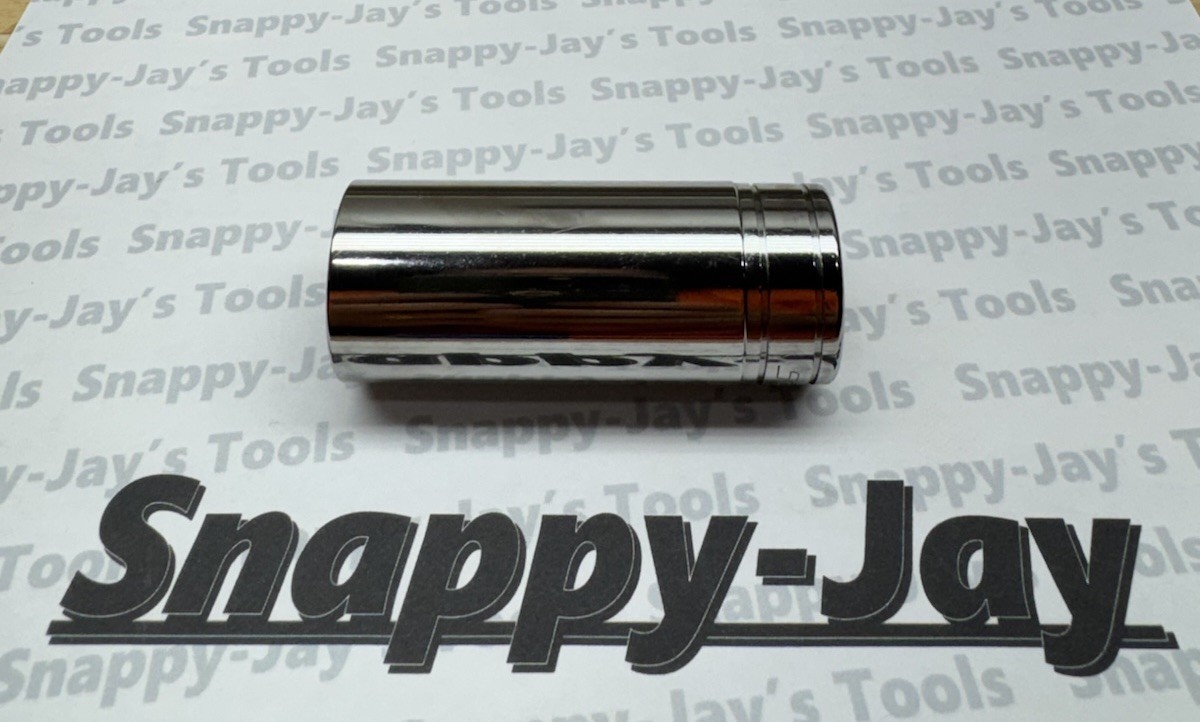 Snap-on Tools USA NEW 1/2″ Drive 1″ SAE Deep 6 Point Chrome Socket TS321