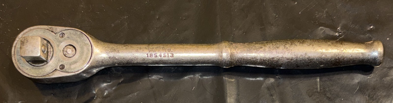 Vtg Snap-On Tools USA 3/8” Drive Ferret Ratchet F-70N w/oil port 1946(?) date