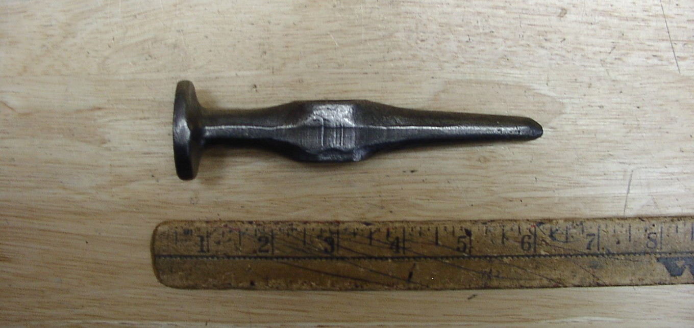 Vintage Unbranded 9.5oz. Auto Body Dinging Hammer Head,5-7/16″,1-7/16″ Face,VGC