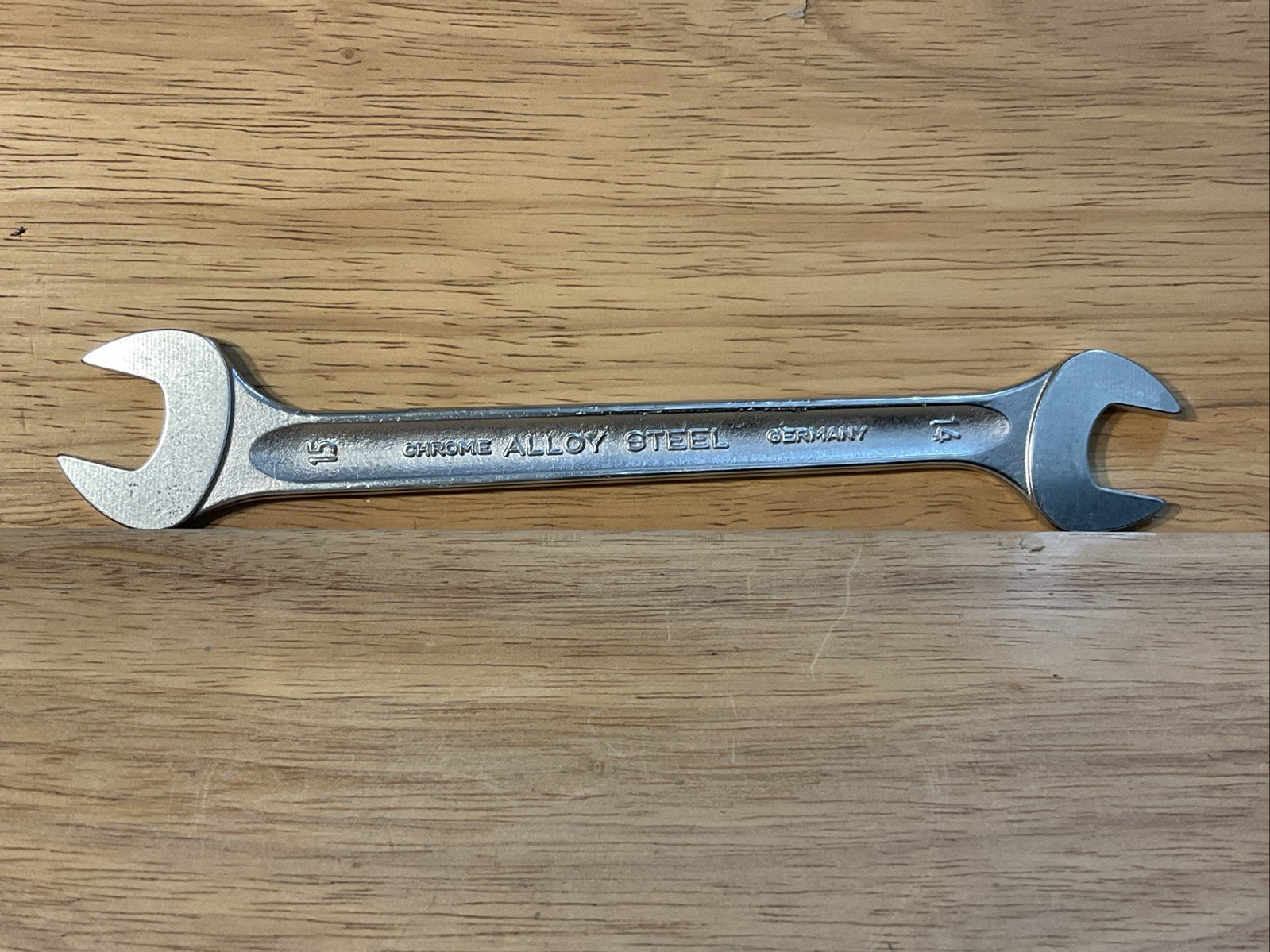 NOS Stahlwille Tools Motor 10 Germany 14mm X 15mm Metric Double Open End Wrench