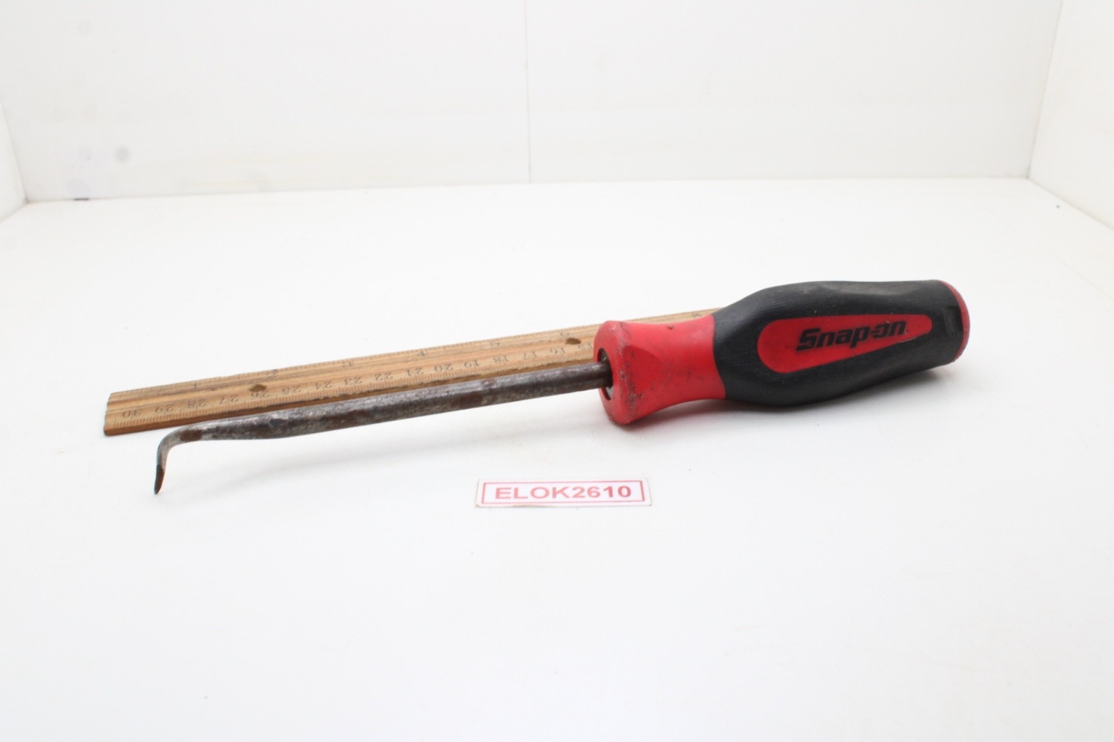 Snap-on SGCP1B 10″ Soft Red/Black Grip Cotter Pin Puller USA