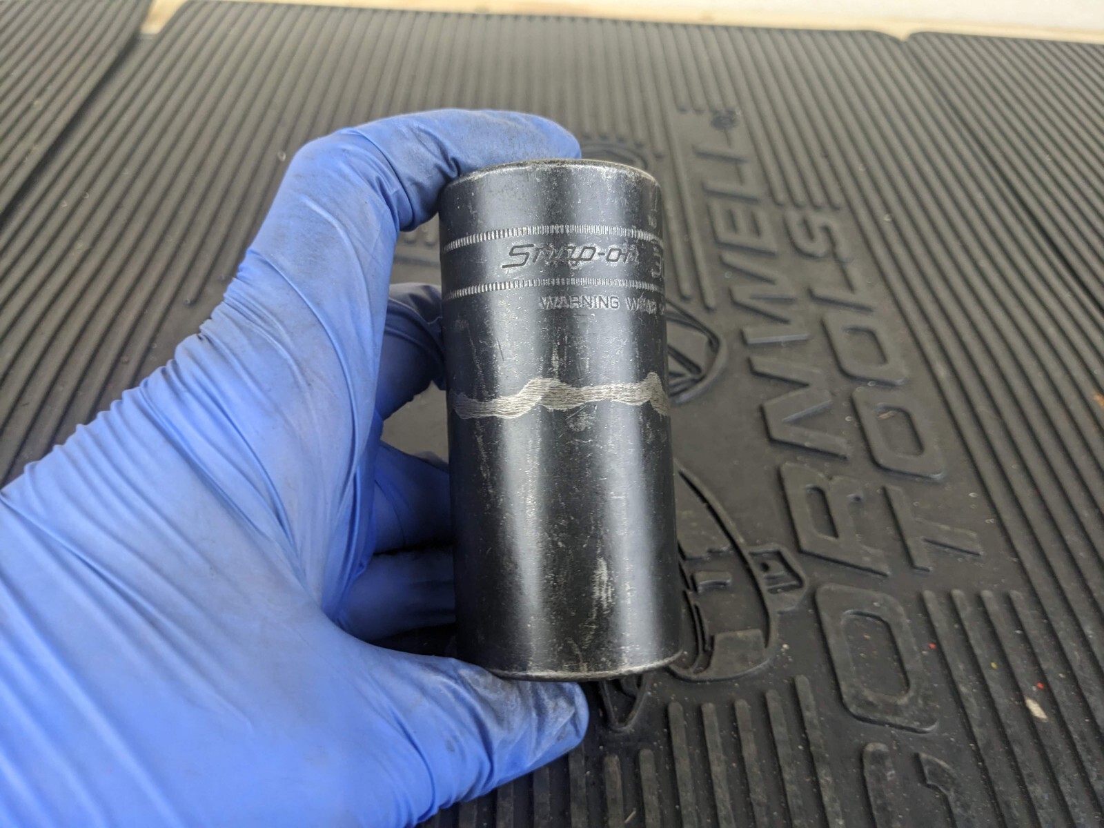 #aw108 SNAP ON SIMM300 30MM 1/2″ DRIVE METRIC 6 POINT DEEP IMPACT SOCKET USA