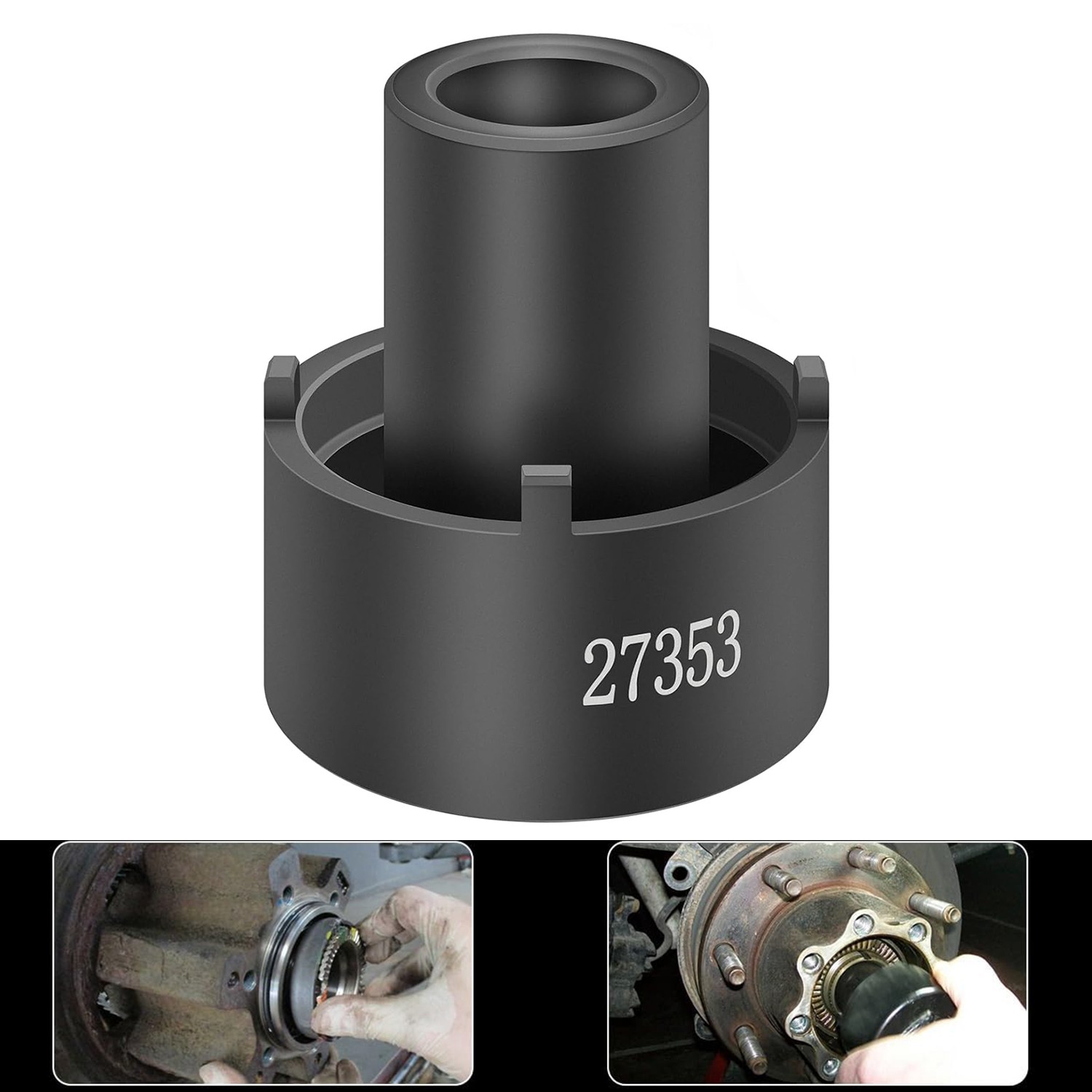 27353 Rear Axle 4 Lug Spindle Socket Nut Wrench For Ford F-250 F-350 F-450