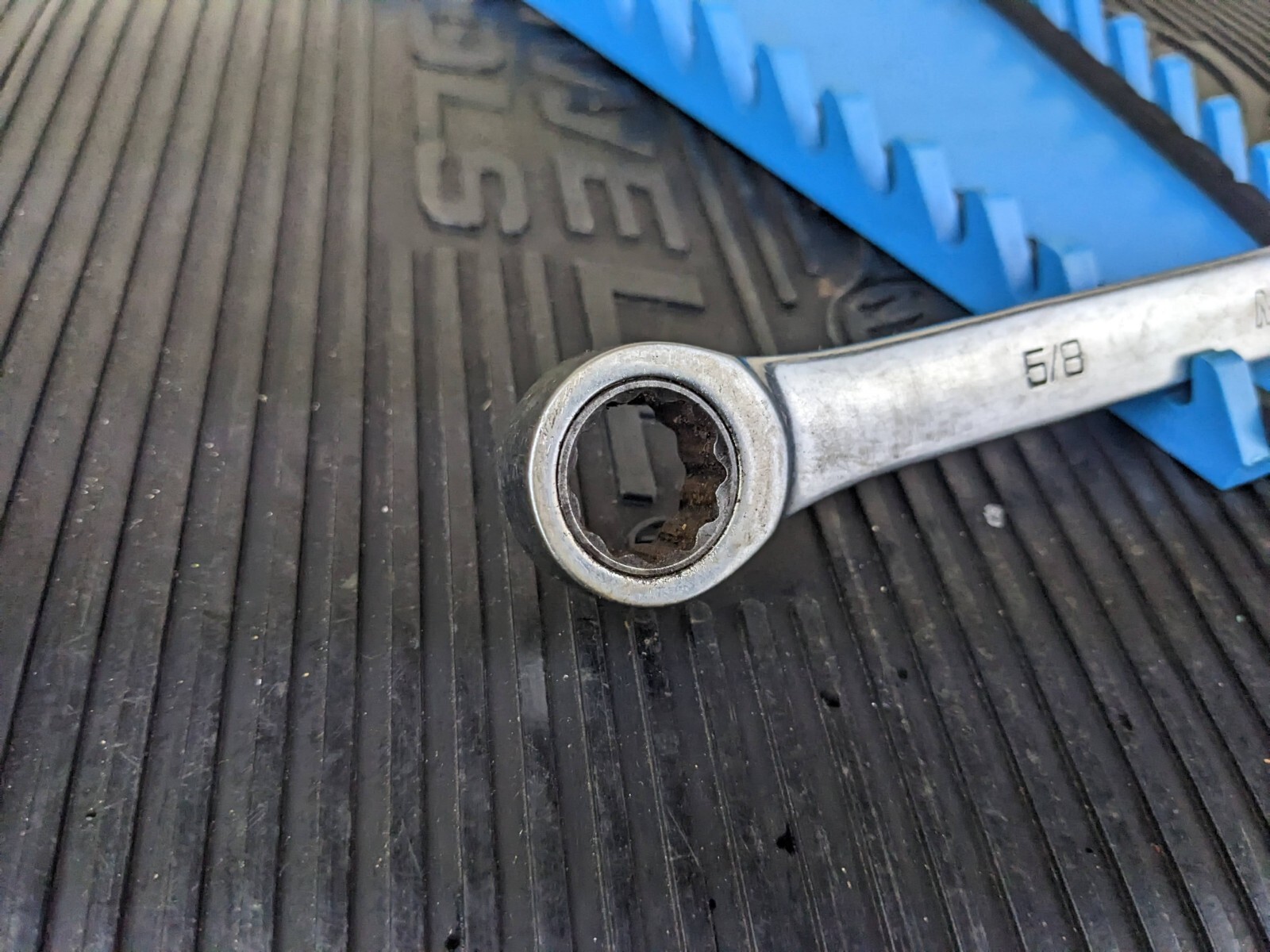 #ba348 Matco Tools 5/8 Ratchet Wrench Double Box End