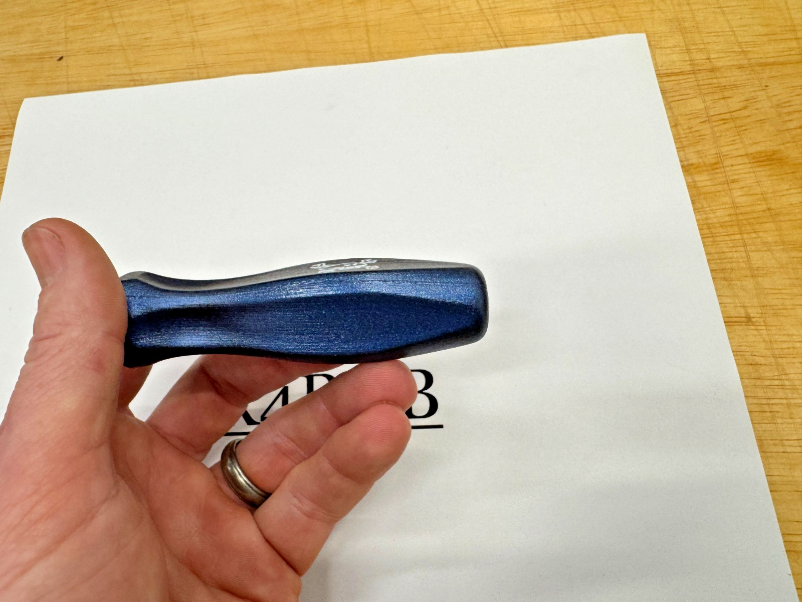 Snap-on Tools DISCONTINUED POWER BLUE 3/8 Drive Replacement Hard Grip GUY MARTIN