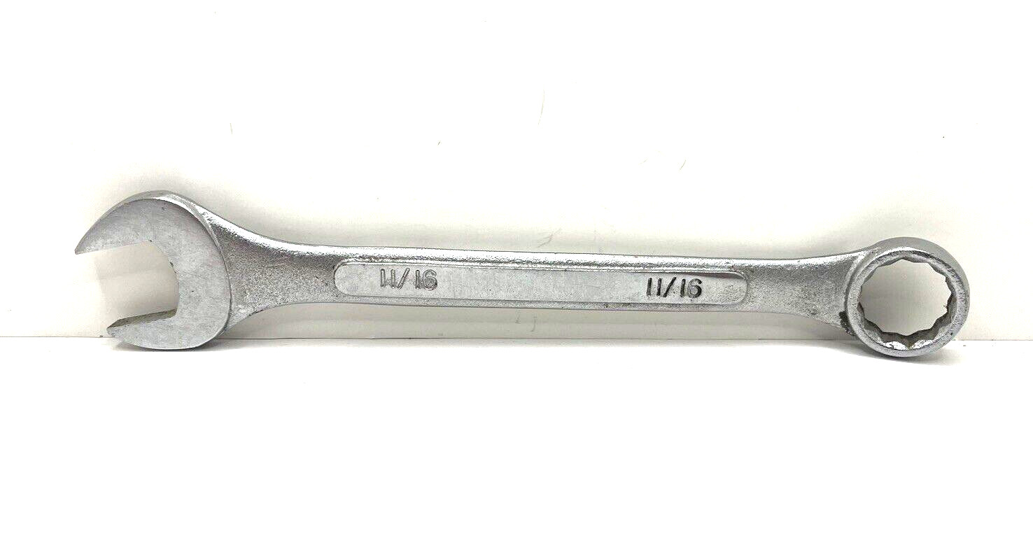 11/16 in. Combination Wrench offset 12 Point Forged Alloy Steel