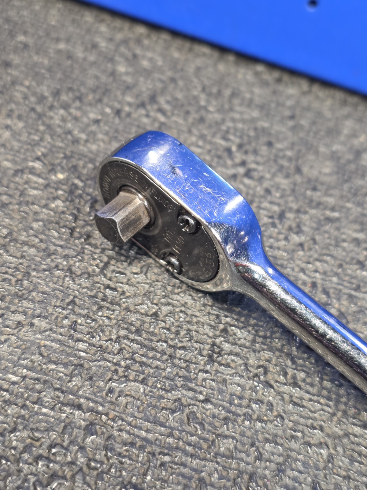 Snap-on Tools TL72 1/4″ Drive Dual 80 Long Handle Chrome Ratchet USA See Details