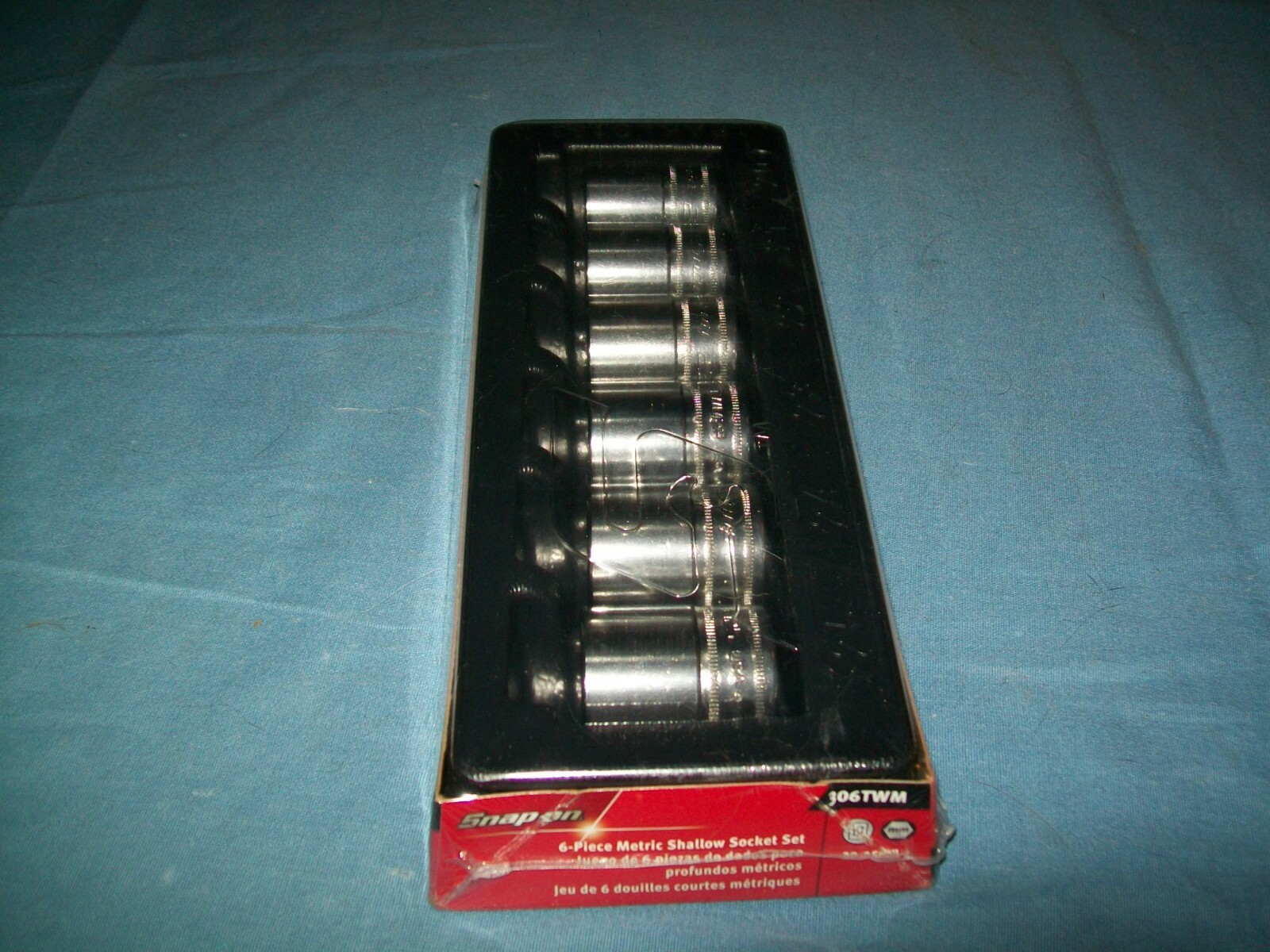 New Snap-on™ 1/2″ drive 20 thru 25 mm 6-point Shallow Socket Set 306TWM Sealed