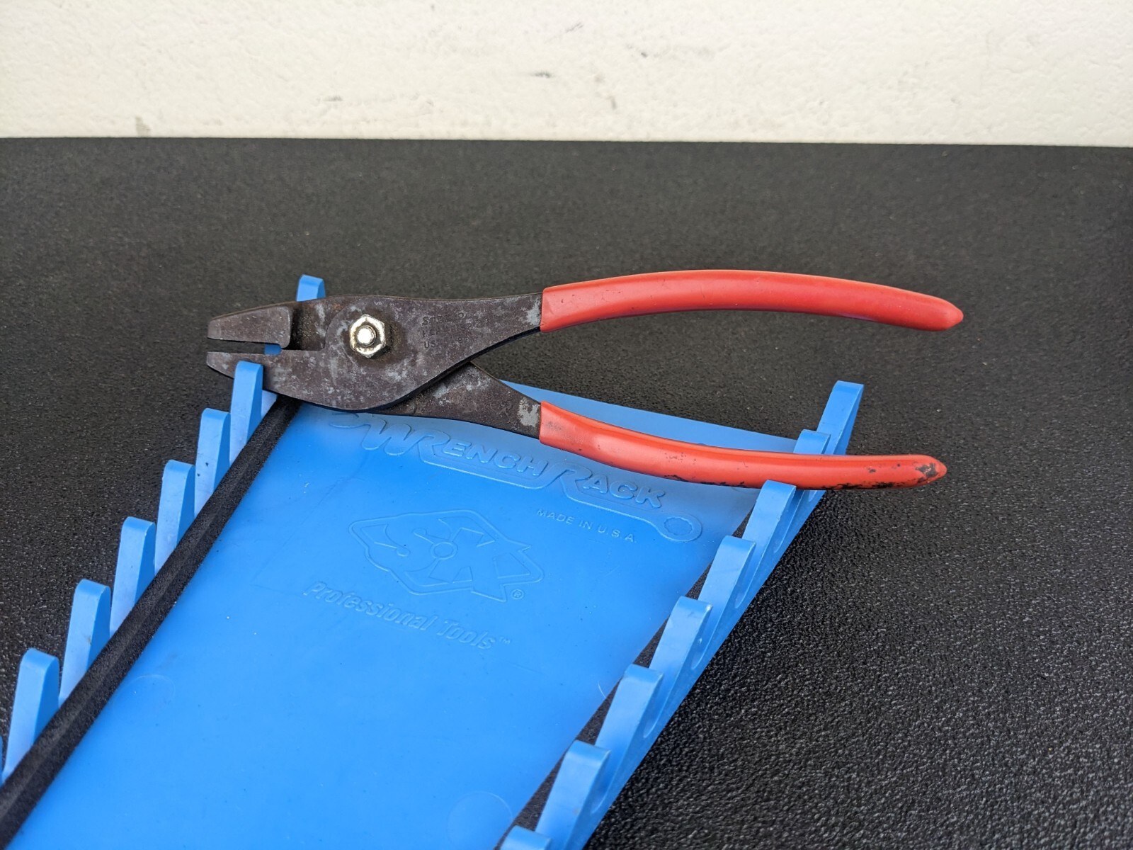 #bj988 Snap On HCP46BP 6 1/2” Long Red Slip Joint Corbin Hose Clamp Pliers USA