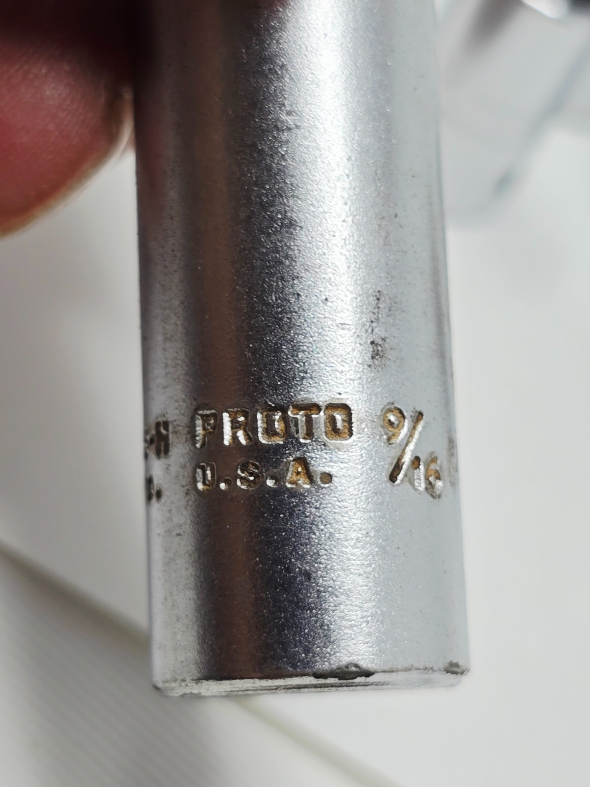 PROTO Pear Head Ratchet 5249 3/8″ Drive 7″ USA Professional with Sockets