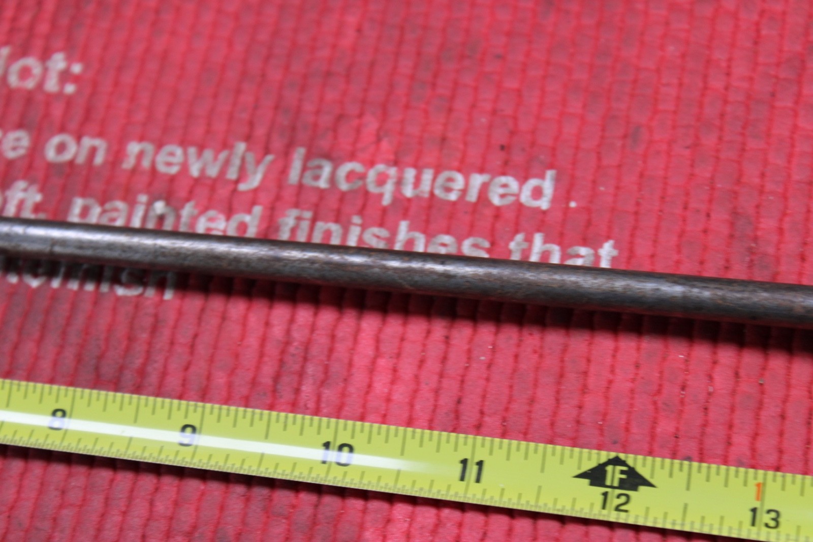 Snap-on SSD422A 21″ Shaft Flat/Slotted Screwdriver 25″ Long Black Handle USA
