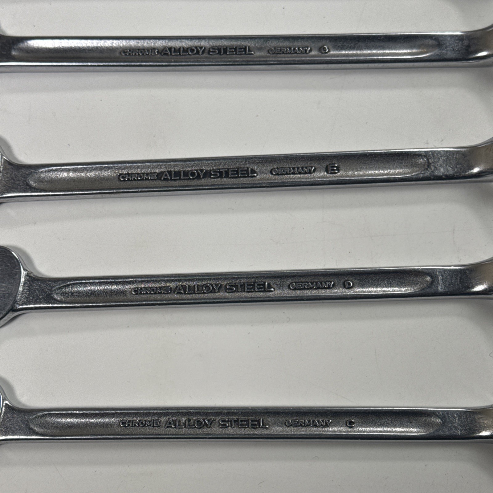 Stahlwille Germany 7 Piece Metric Combination Open Box 14 Wrench Set 11-15 21 22