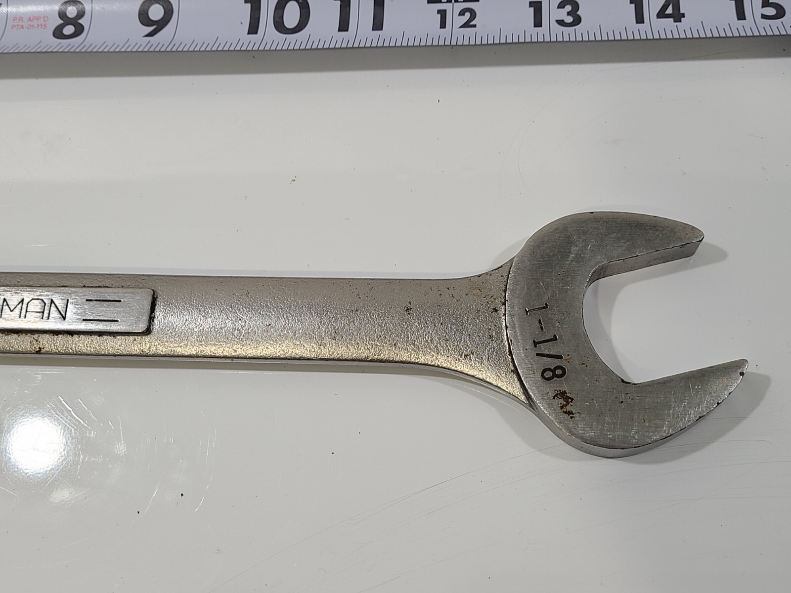 Lot Of 3 Vintage Craftsman U.S.A 1-1/16″-1-1/4″ Jumbo Combo Wrenches V Series