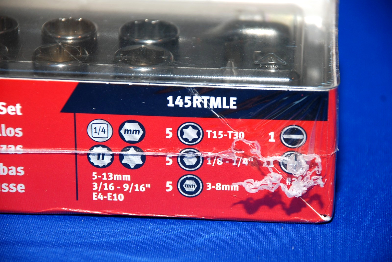 Snap-on NEW 45 Pc 1/4″ Drive Low-Profile Ratchet/Flank Drive Socket Master Set