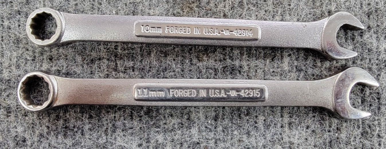 Set Of 12 Metric 12 And 6 Point Craftsman Combination Wrenches Multiple Series