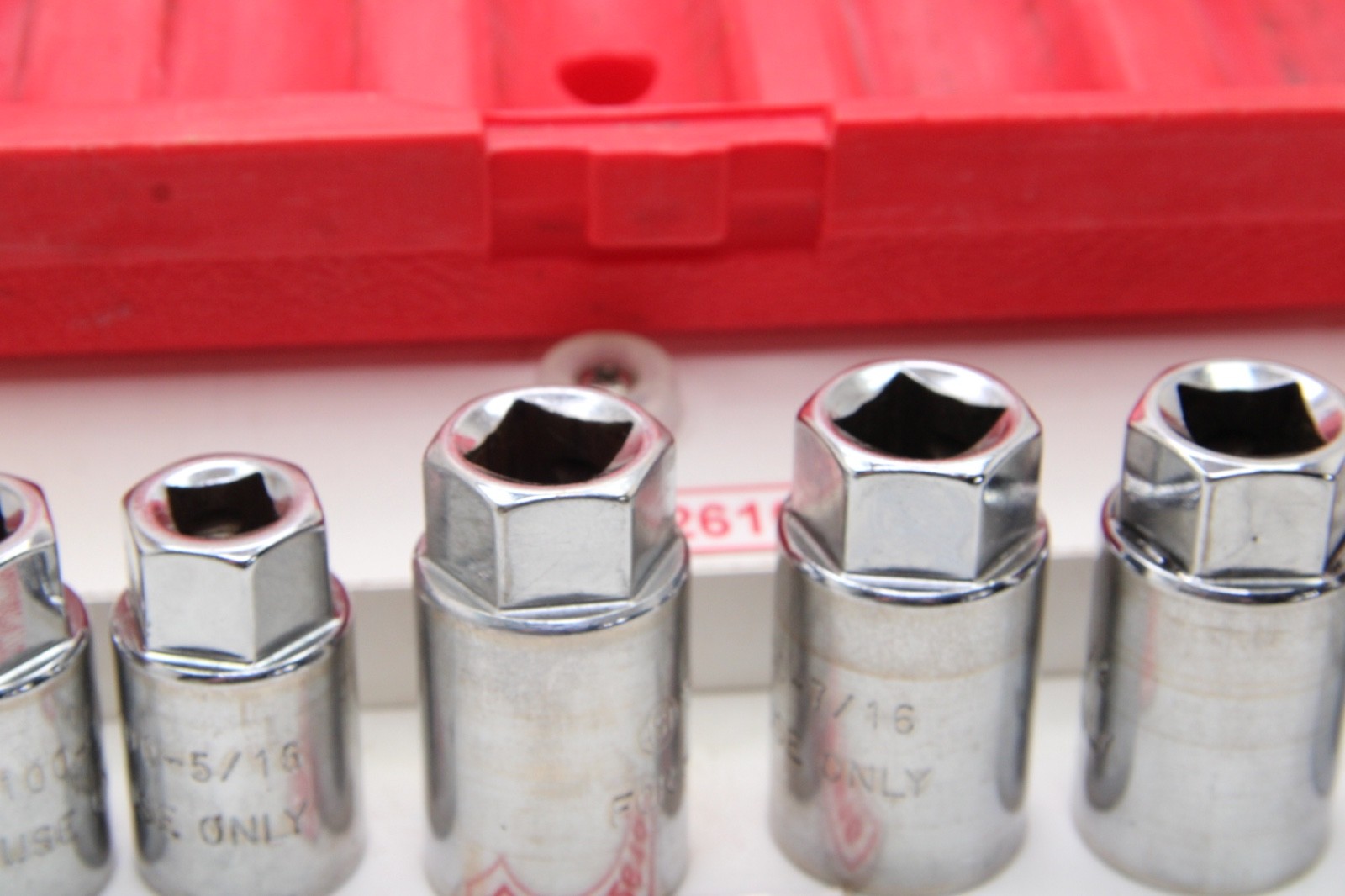 AST Tools 7 Piece SAE Chrome Standard Size Stud Puller/Remover Socket Set USA