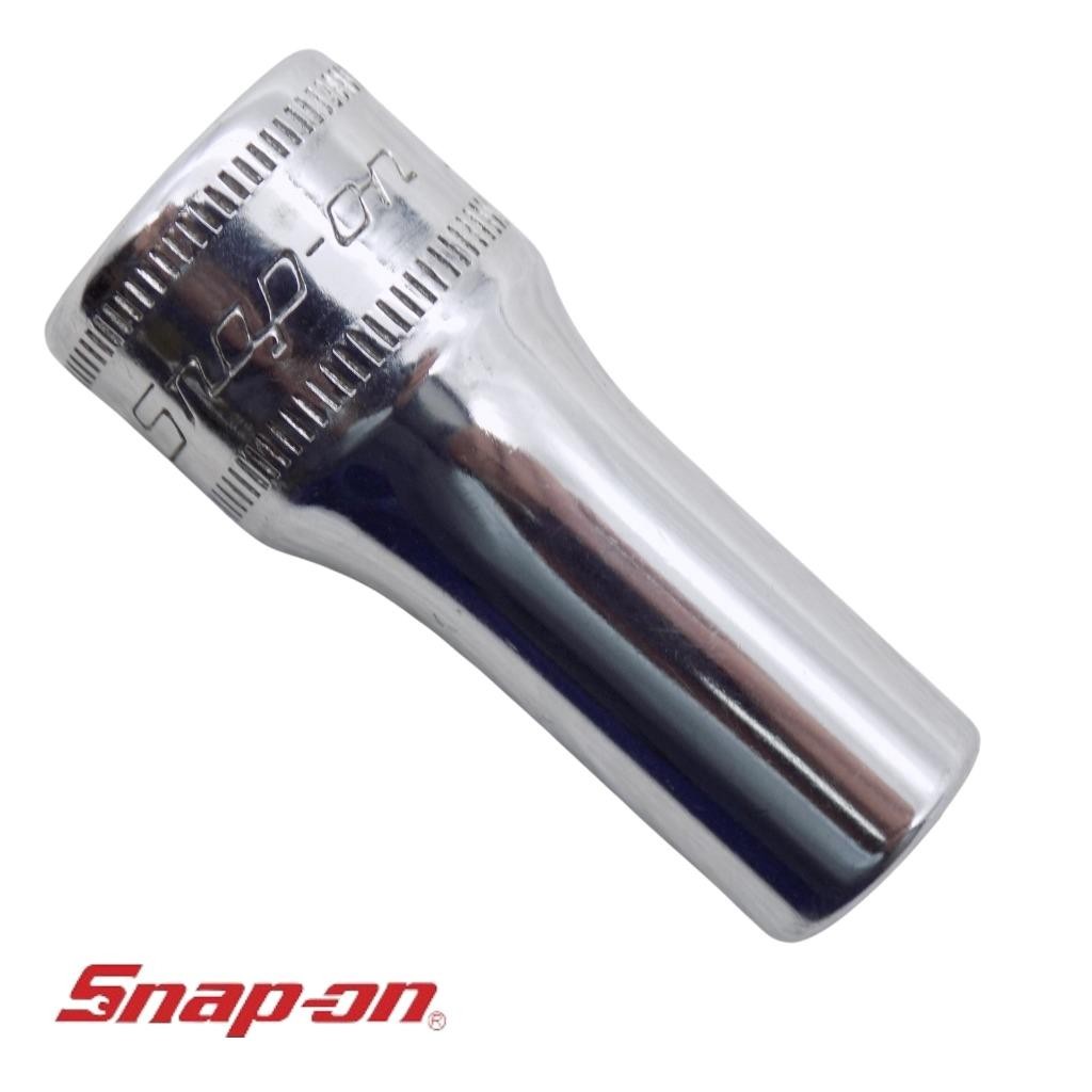 Snap-on Tools 3/8″ Drive 9mm Semi-Deep Socket 6-Point Metric FSMS9 Chrome GUC