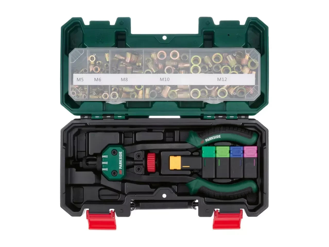 Parkside Rivet Nut Tool with Accessories 151 pieces, Brand New, German Quality