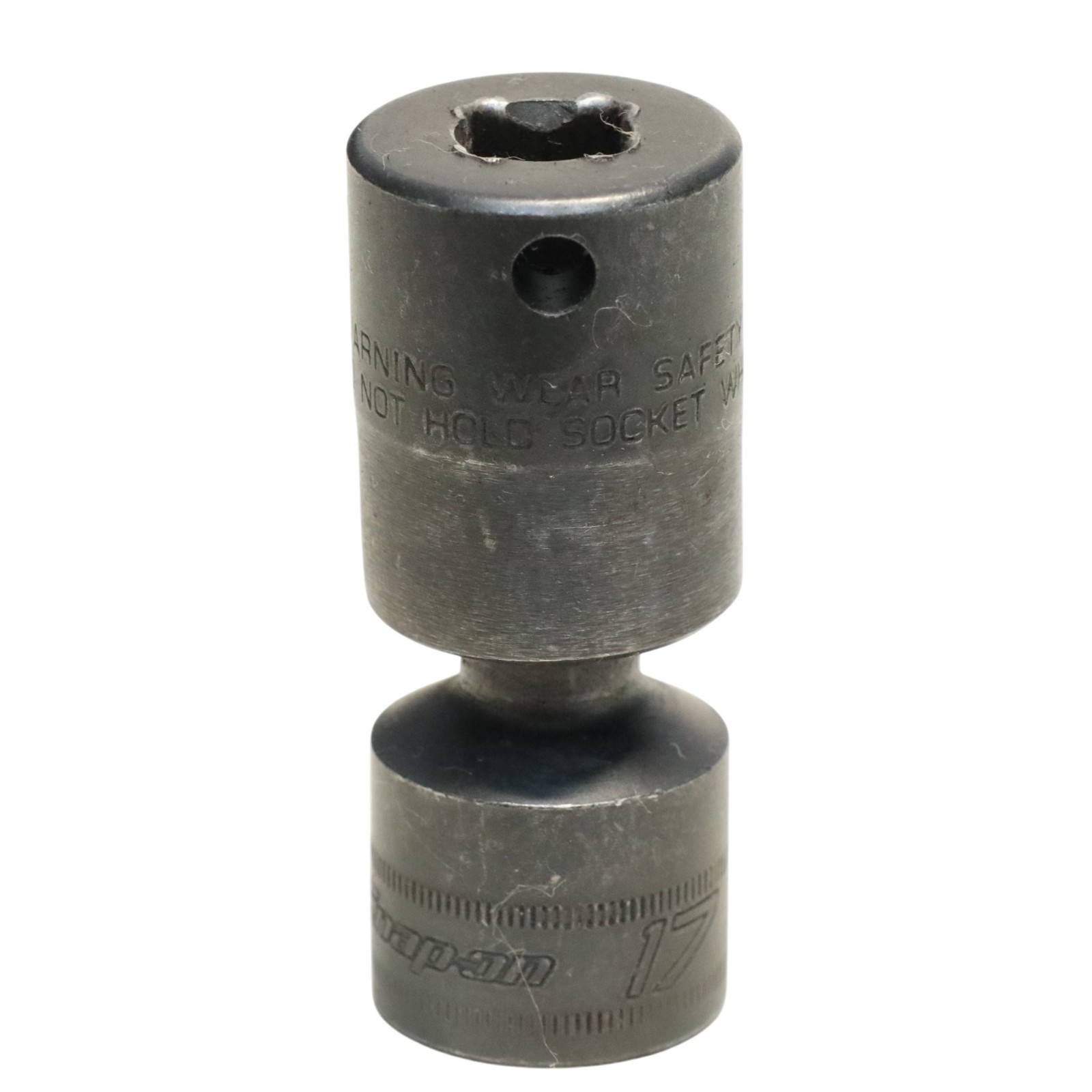 Snap-on Tools IPFM17C 3/8″dr 6-Pt 17mm Flank Dr Shallow Swivel Impact Socket