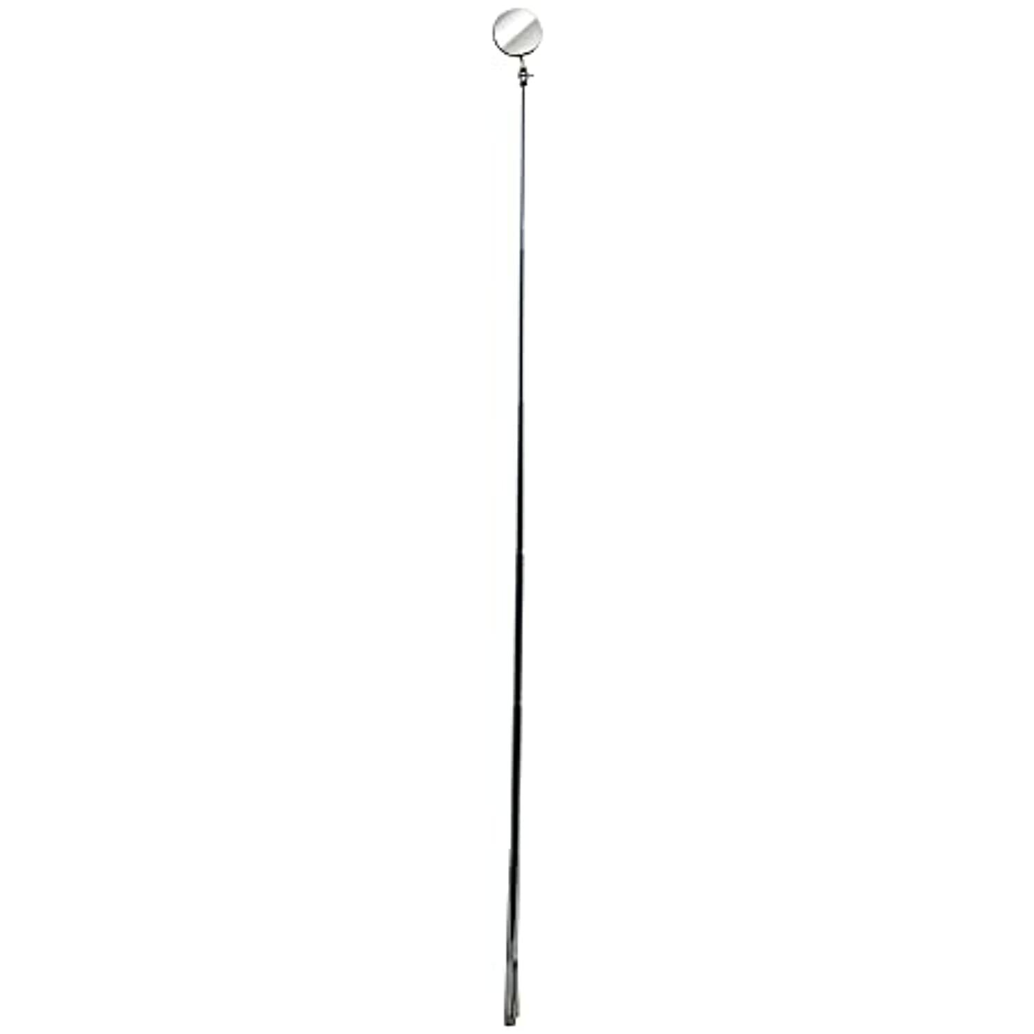 Ullman HTC-2FL Flexible Inspection Mirror, 2-1/4″ Diameter, 32″ Extended Handle