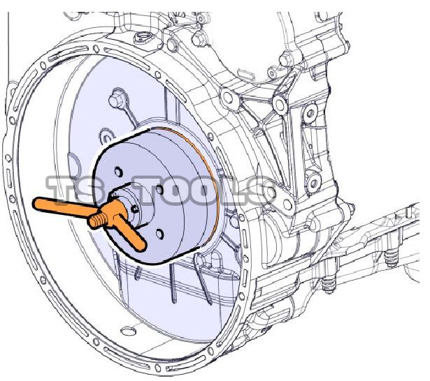 TS TOOLS/ MASTER SET FITS VOLVO D13 REAR CRANKSHAFT SEAL TOOL 9990166 88800619