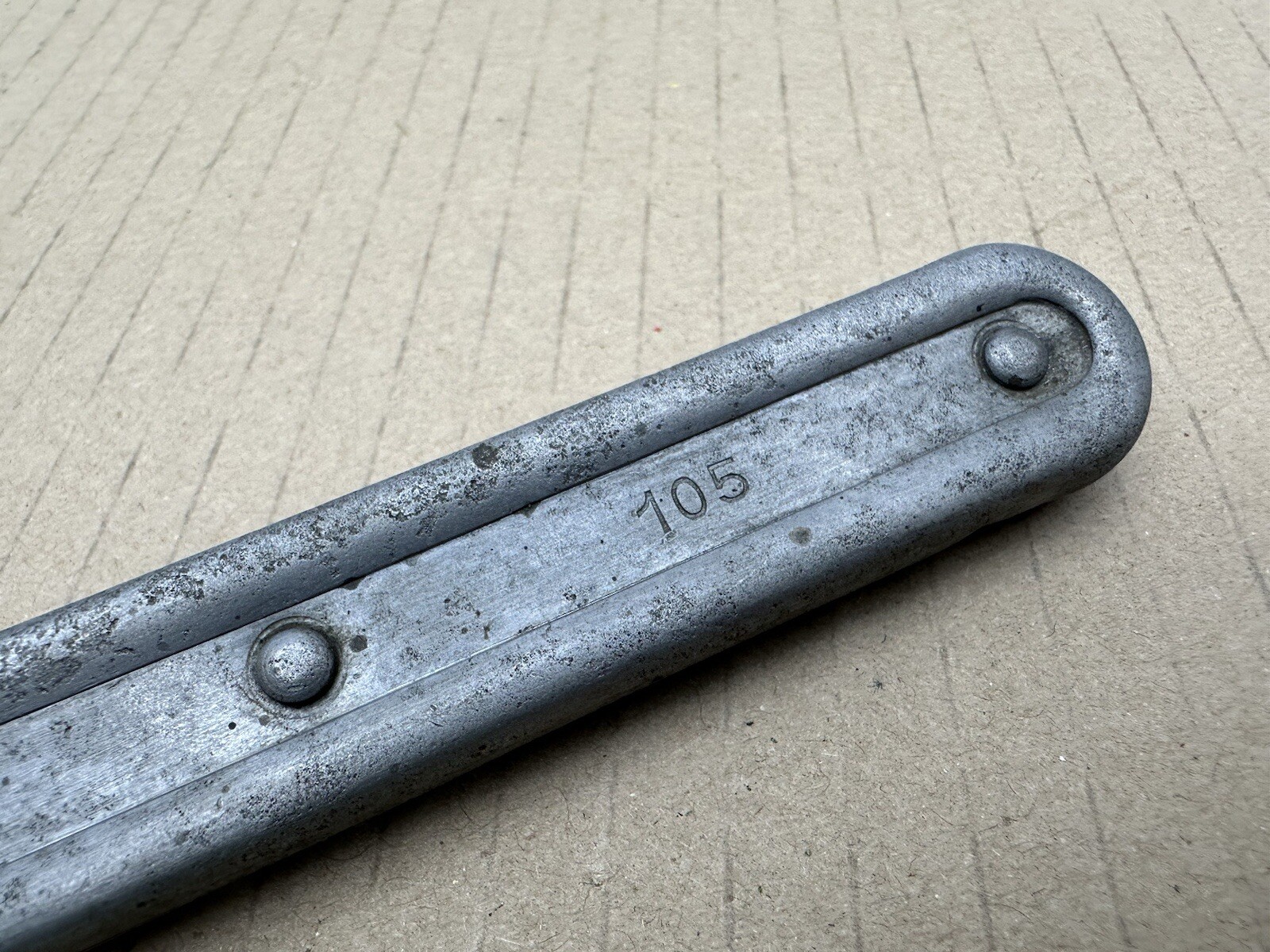 EARLY S K Ratchet Sherman Klove Female HEX Drive 105 Vintage Tools Pre Branding
