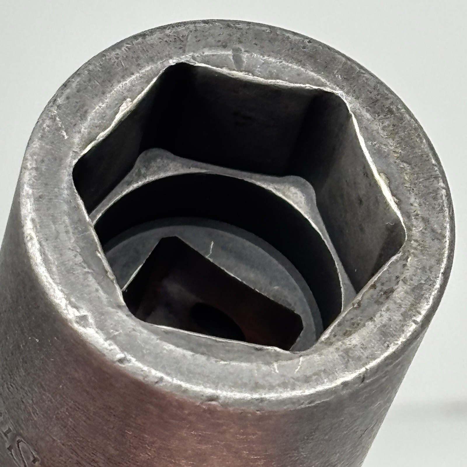 Snap On Tools IM260 1/2 Dr 6Pt SAE 13/16 Flank Dr Shallow Impact Socket USA 1984