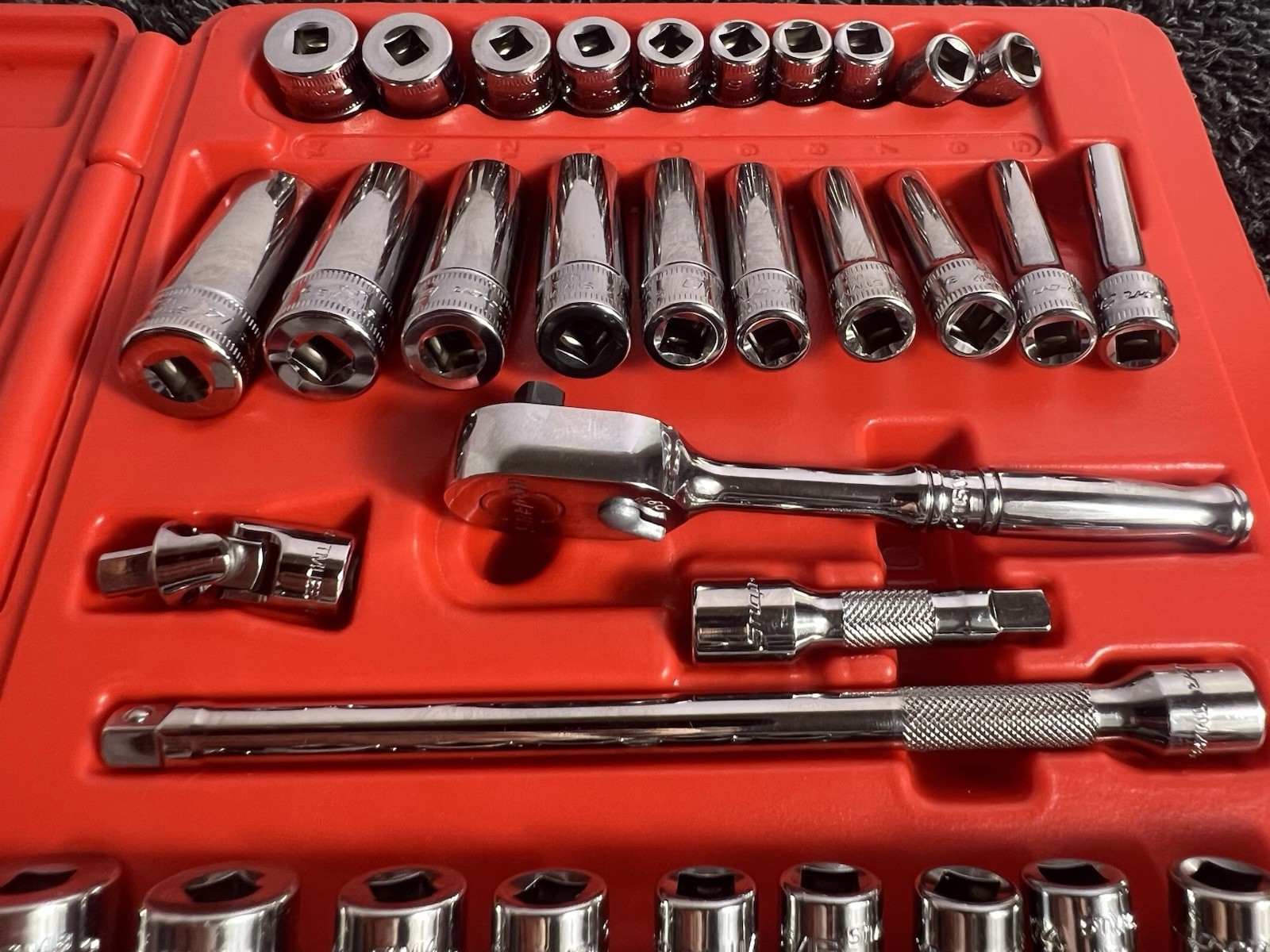 Snap-on 144TMPB 44pc 1/4” Drive 6pt General Service Set *Excellent*