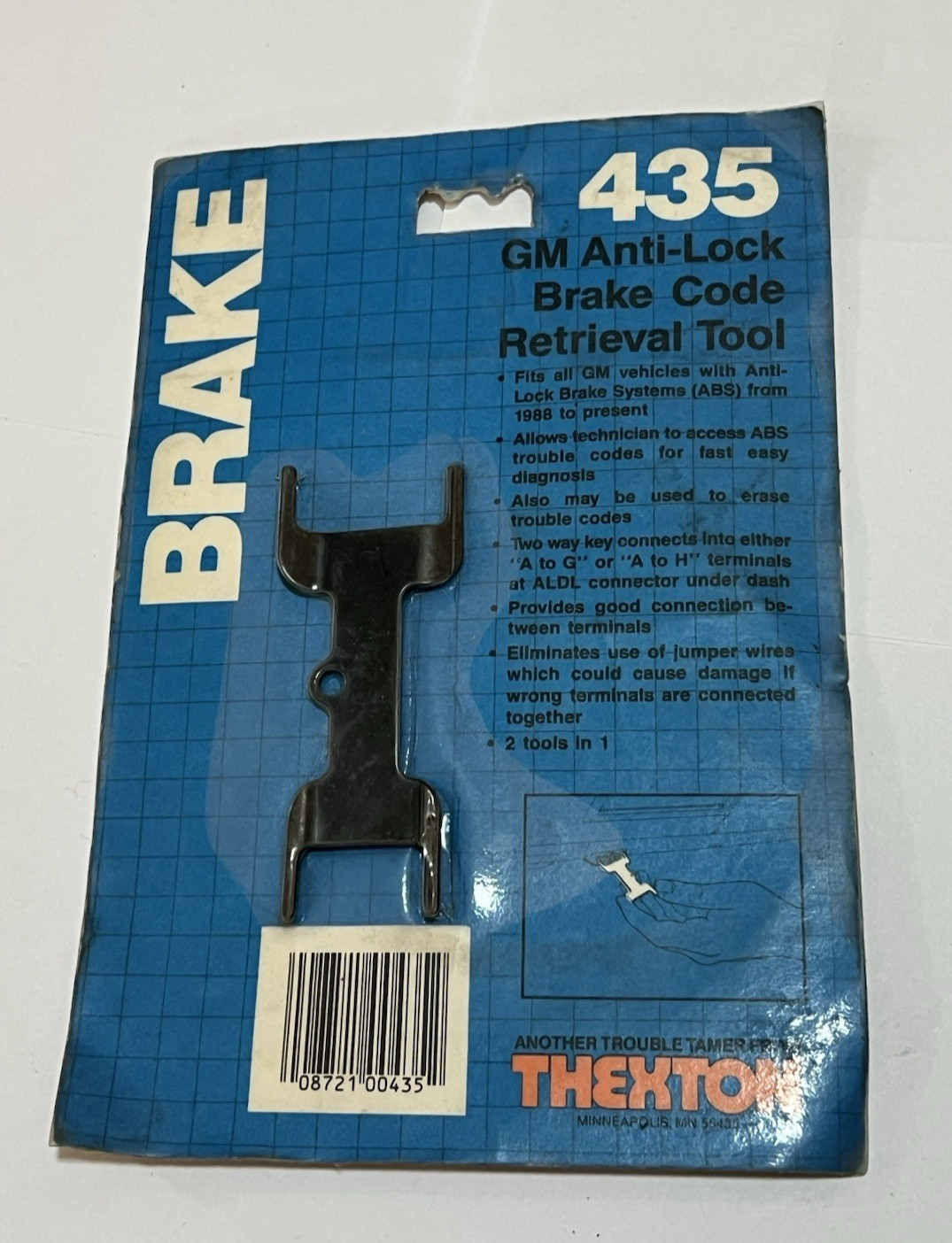 Thexton 435 GM Anti-Lock Brake Code Retrieval Tool 1988 and Newer