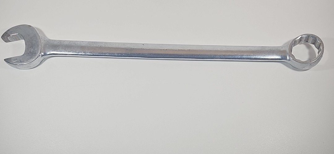 Armstrong Armaloy 25-264 2″ in 12-Point Combination Wrench USA Made